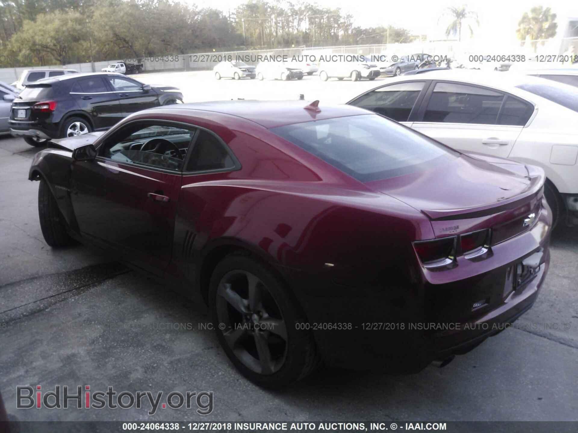 2013 CHEVROLET CAMARO - VIN: 2G1FC1E34D9131592 - Фото 3