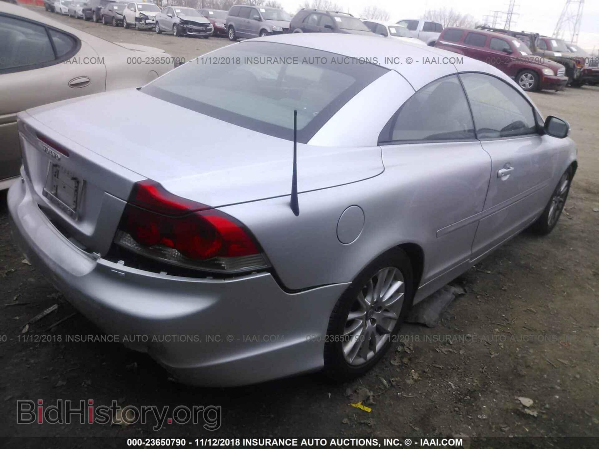 2008 VOLVO C70 - VIN: YV1MC672X8J052092 - Фото 4