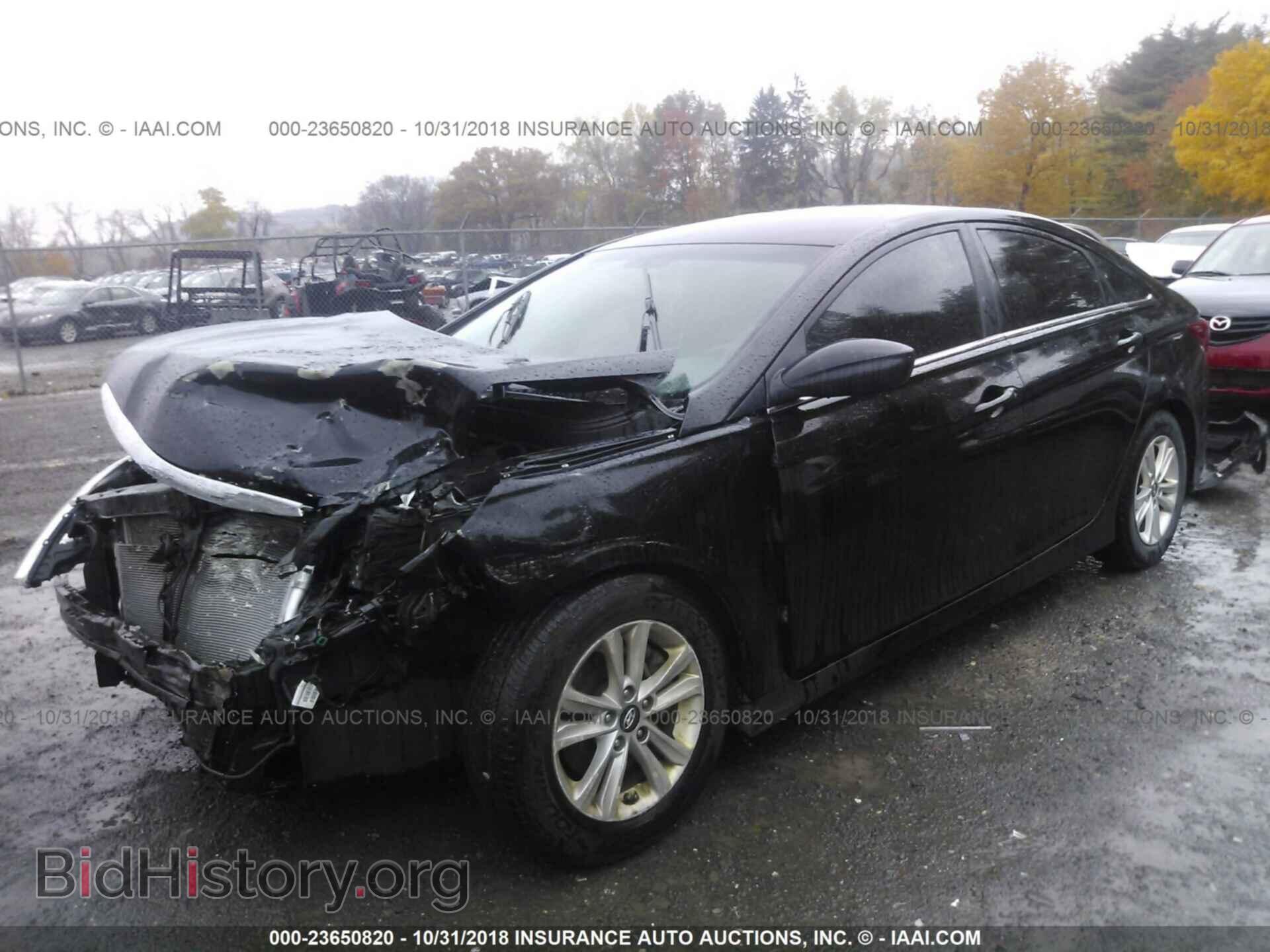 2014 HYUNDAI SONATA - VIN: 5NPEB4AC7EH856552 - Фото 2