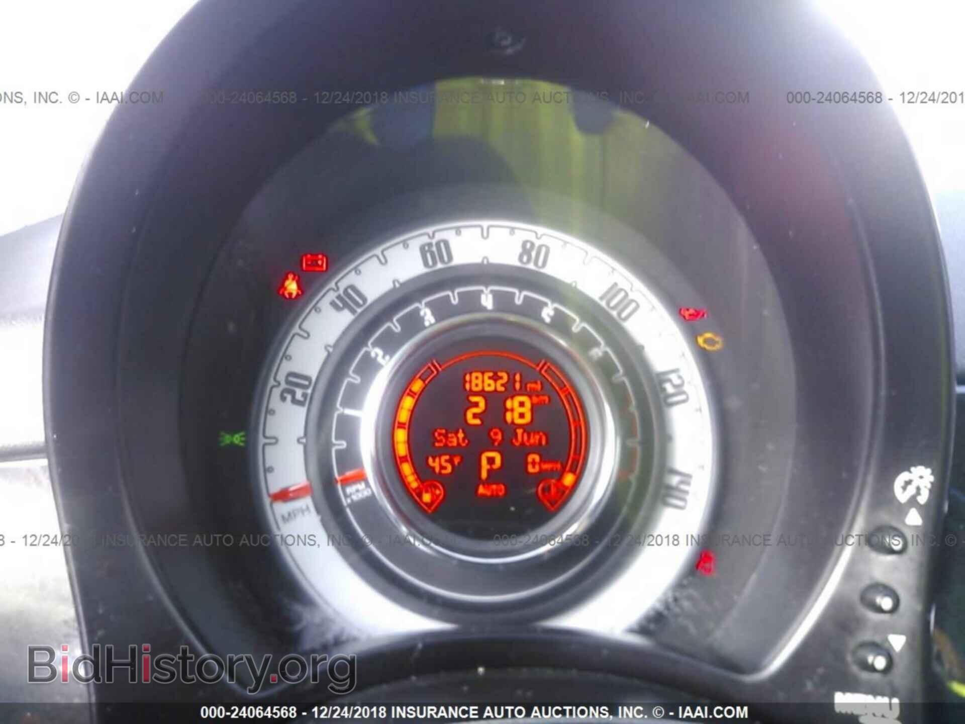 2013 FIAT 500 - VIN: 3C3CFFARXDT523096 - Фото 7