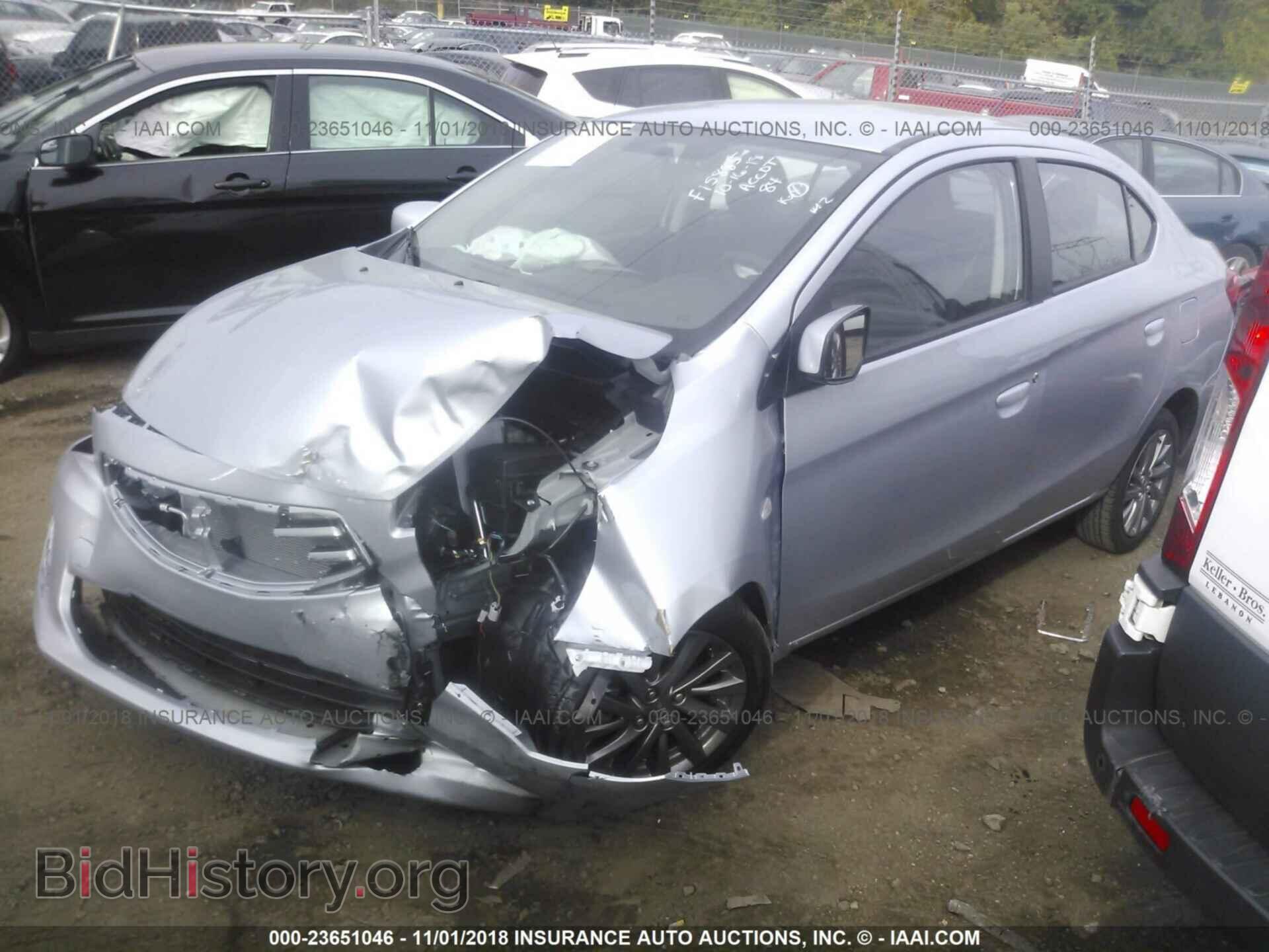2018 MITSUBISHI MIRAGE - VIN: ML32F3FJ7JHF15885 - Фото 2