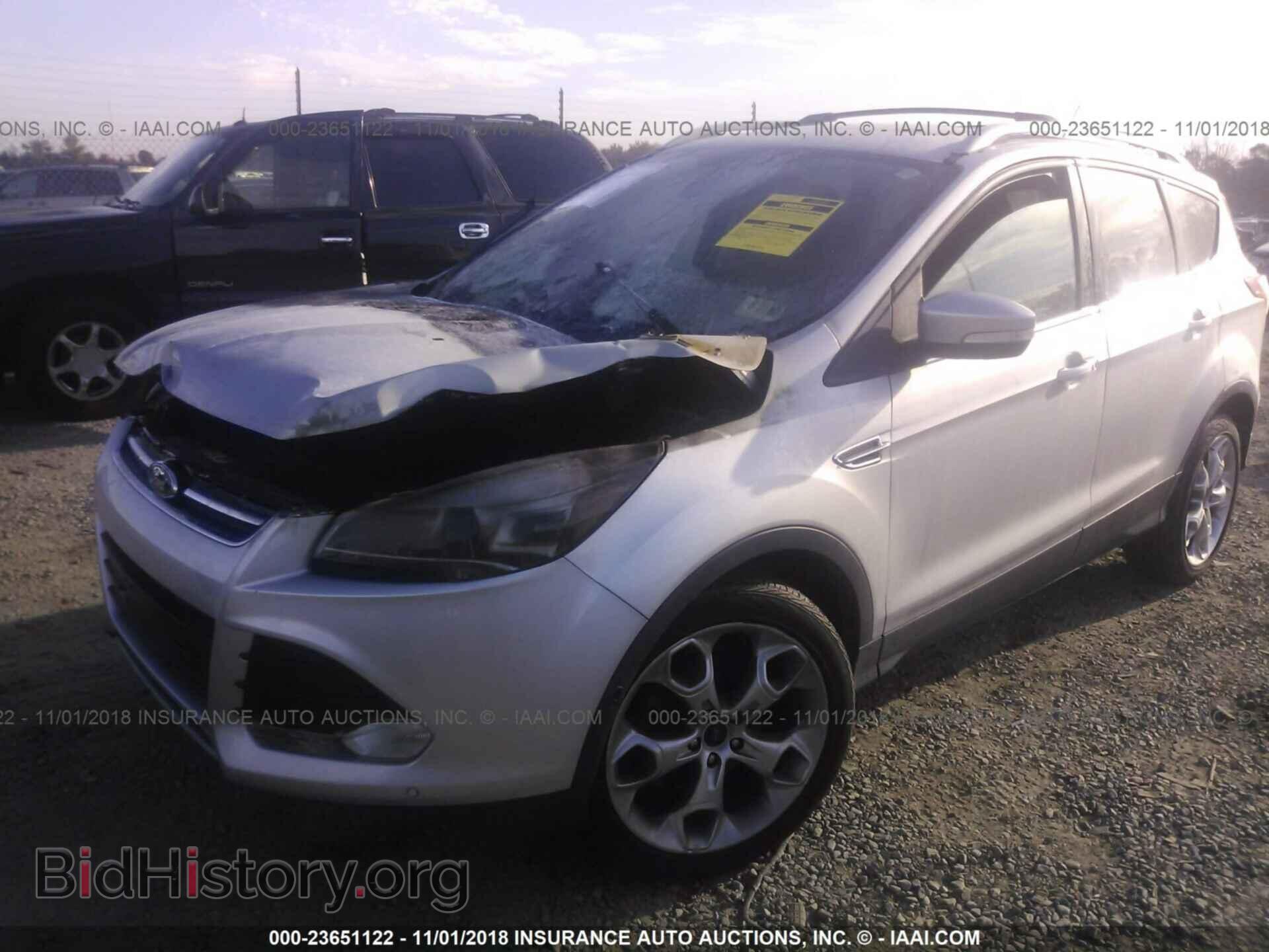 2014 FORD ESCAPE - VIN: 1FMCU0JX3EUB69549 - Фото 2