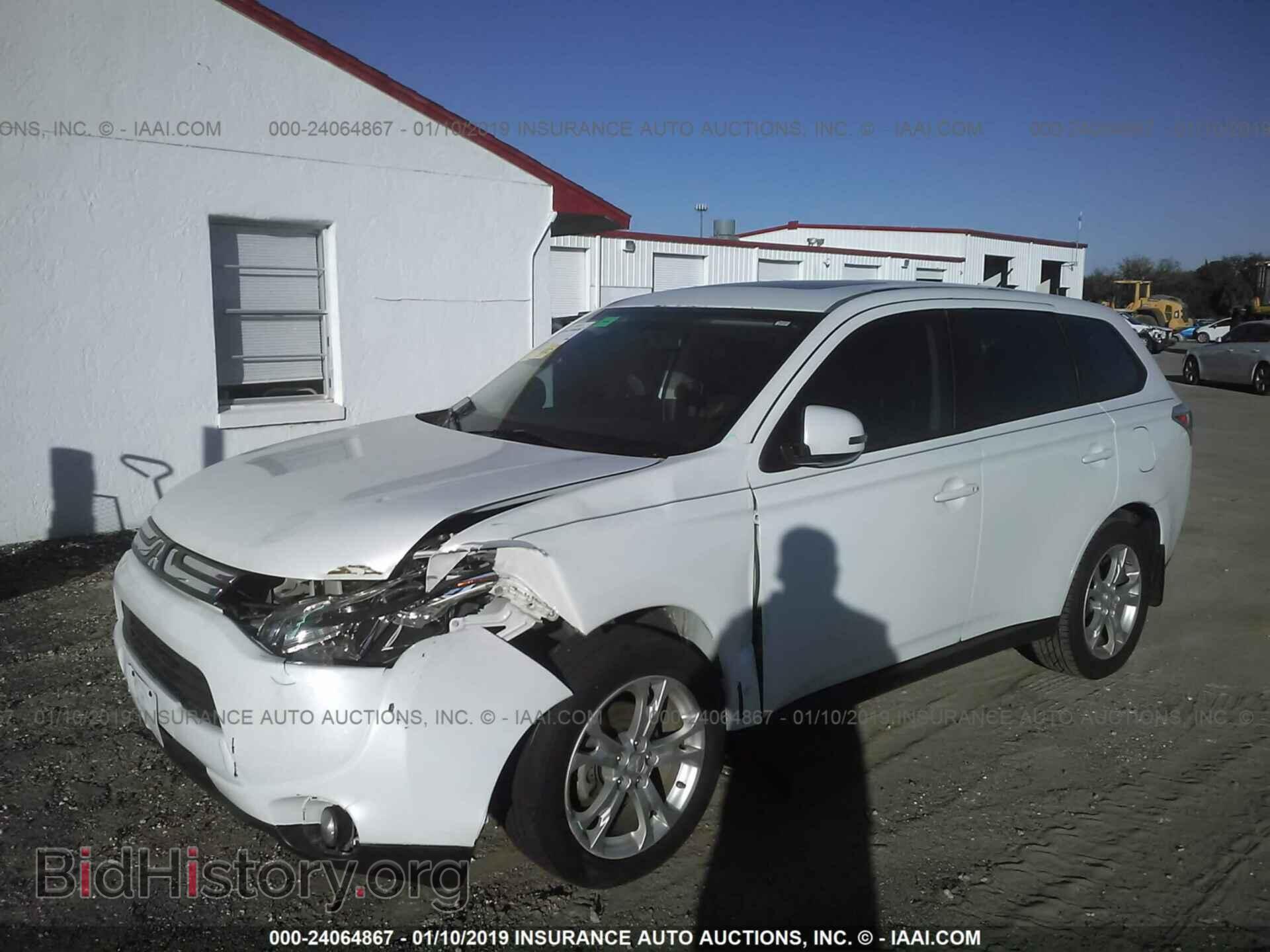 2014 MITSUBISHI OUTLANDER - VIN: JA4AD3A34EZ018081 - Фото 2