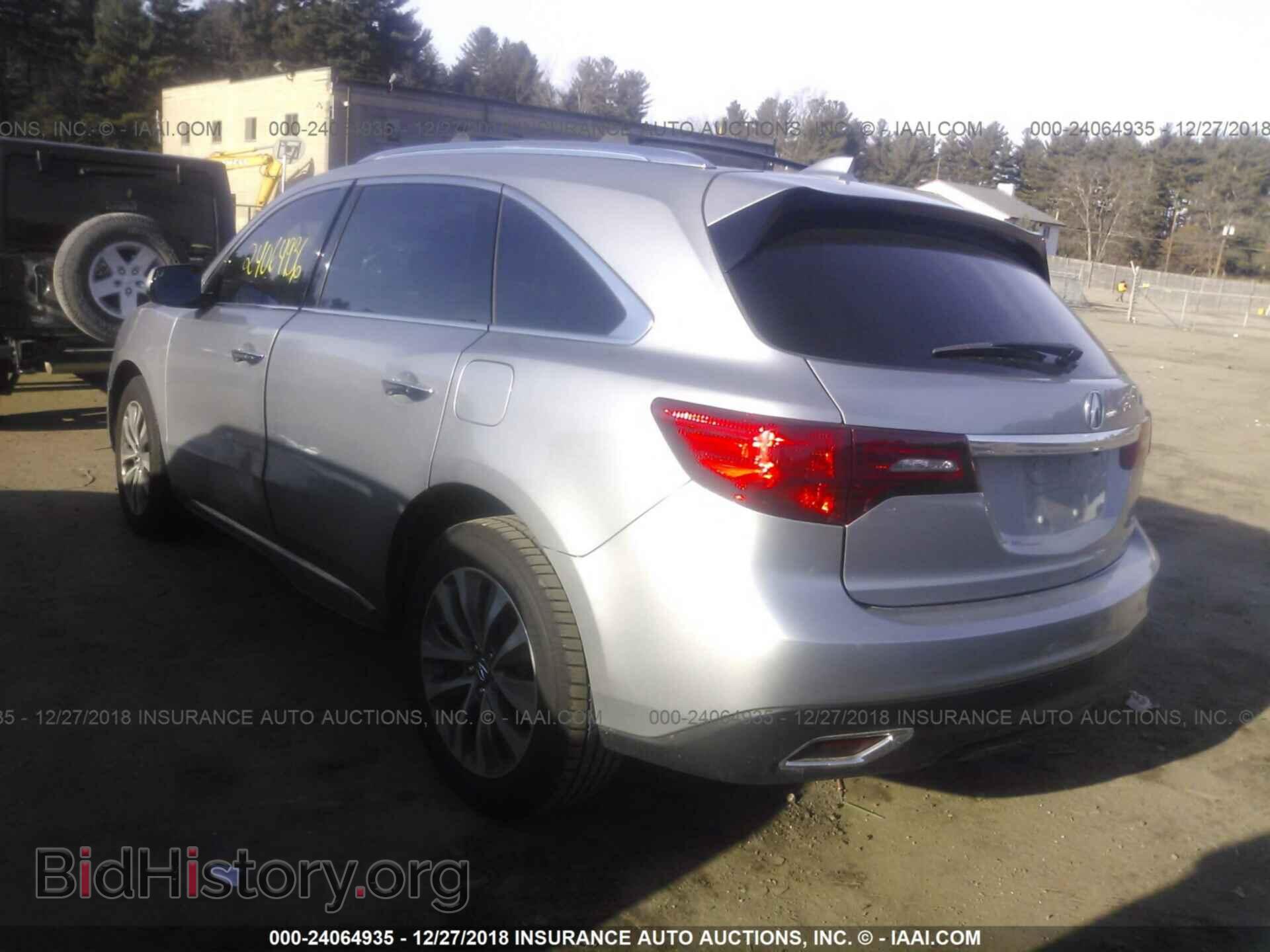 2016 ACURA MDX - VIN: 5FRYD4H46GB053656 - Фото 3
