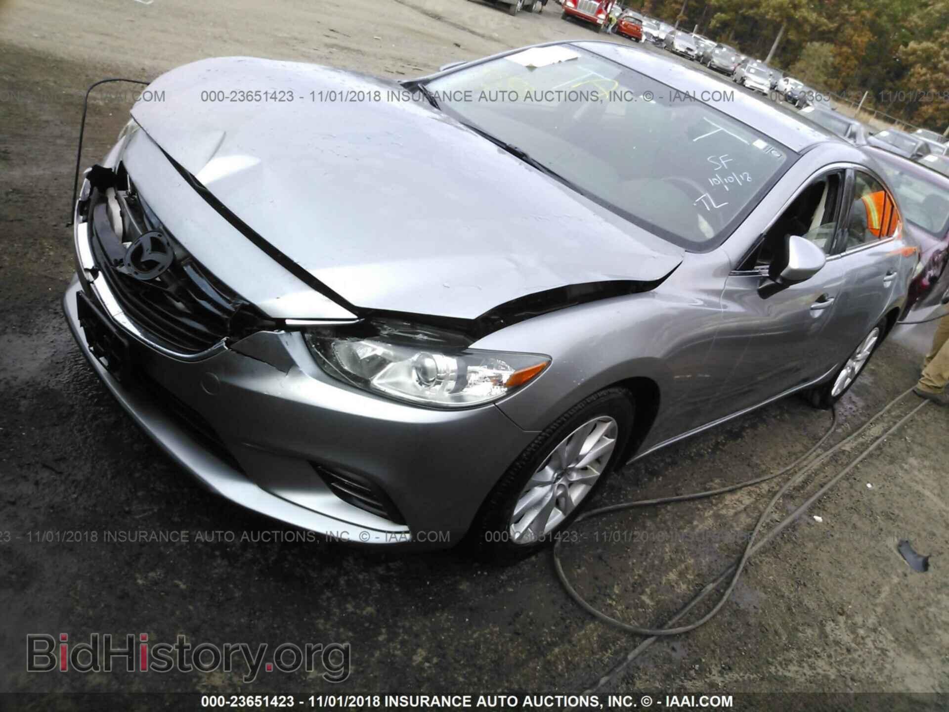 2014 MAZDA 6 - VIN: JM1GJ1U55E1100748 - Фото 2