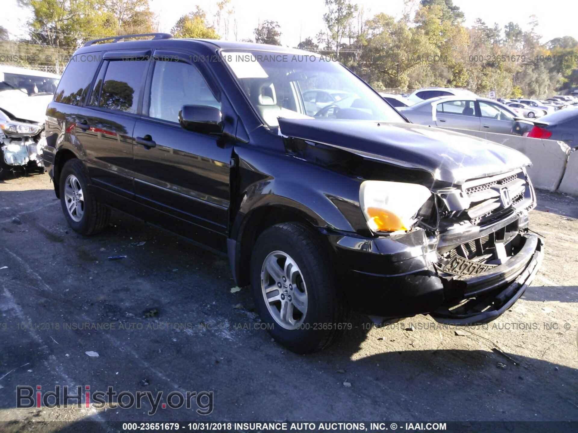 Фотография 5FNYF18565B032757 - HONDA PILOT 2005