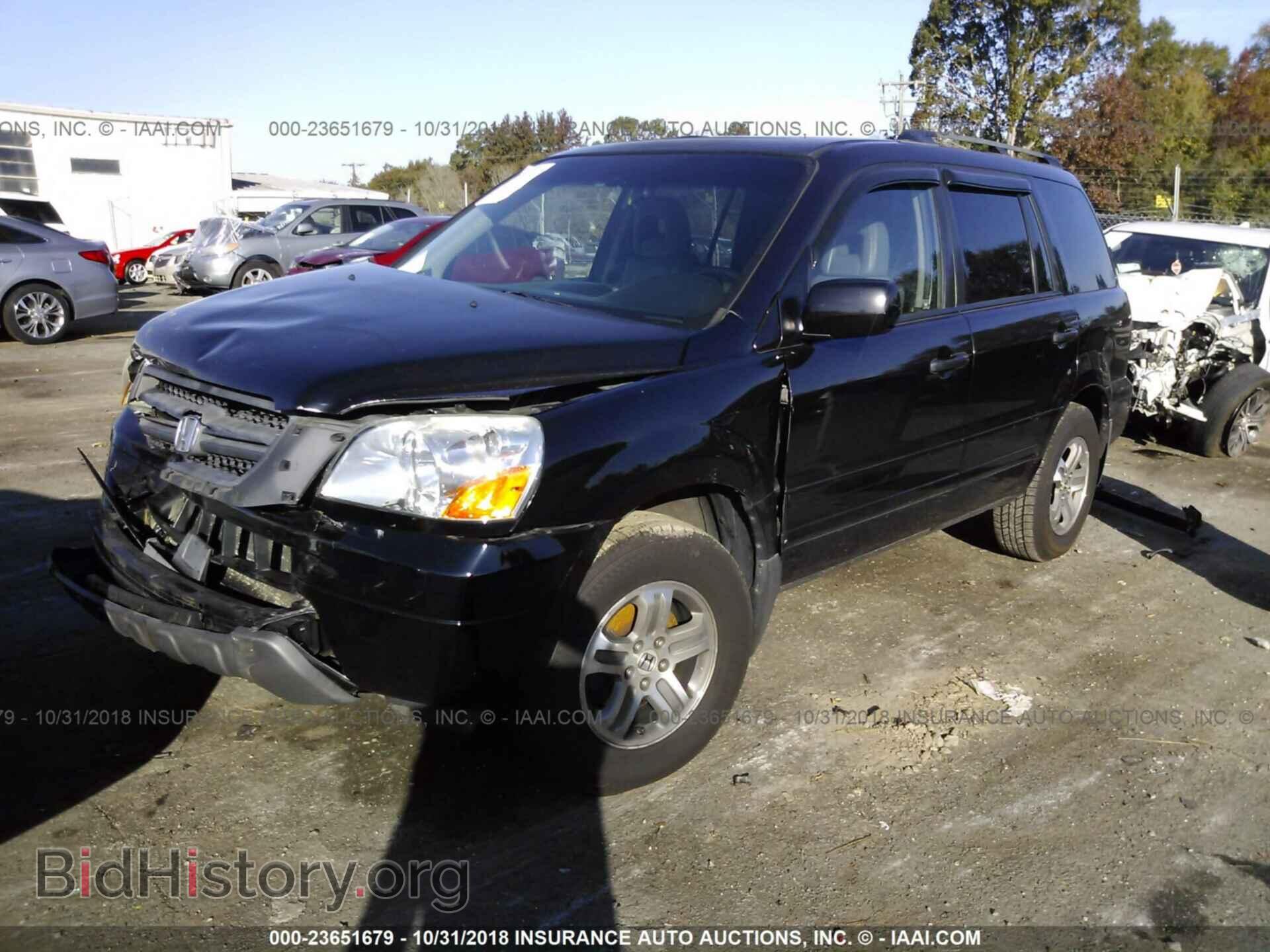 2005 HONDA PILOT - VIN: 5FNYF18565B032757 - Фото 2