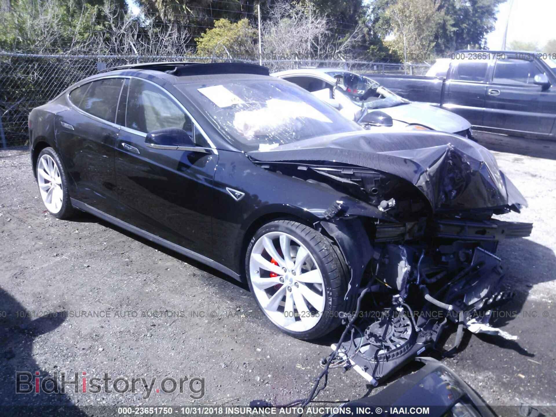 Photo 5YJSA1E47FF114918 - TESLA MODEL S 2015