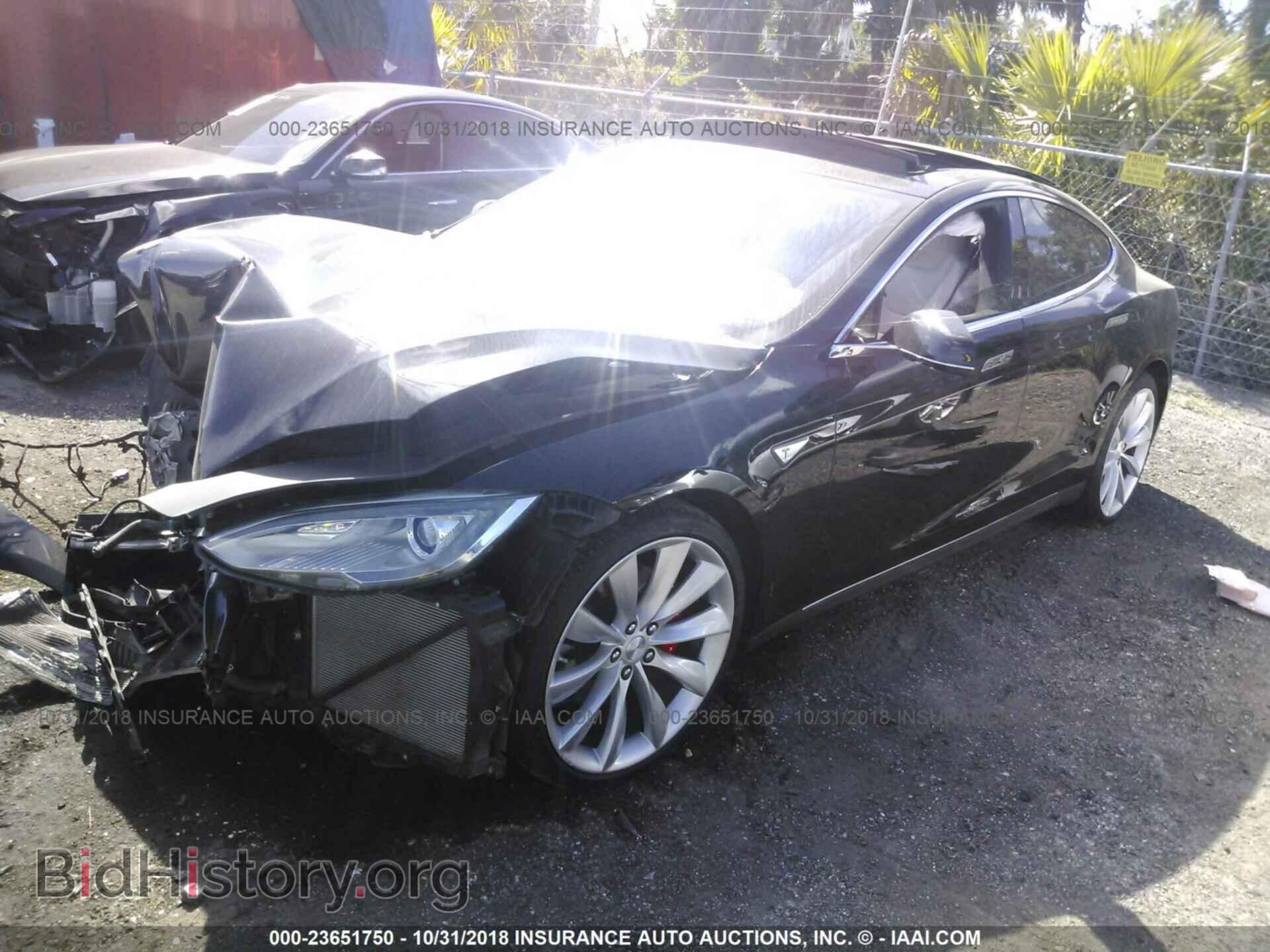 2015 TESLA MODEL S - VIN: 5YJSA1E47FF114918 - Photo 2