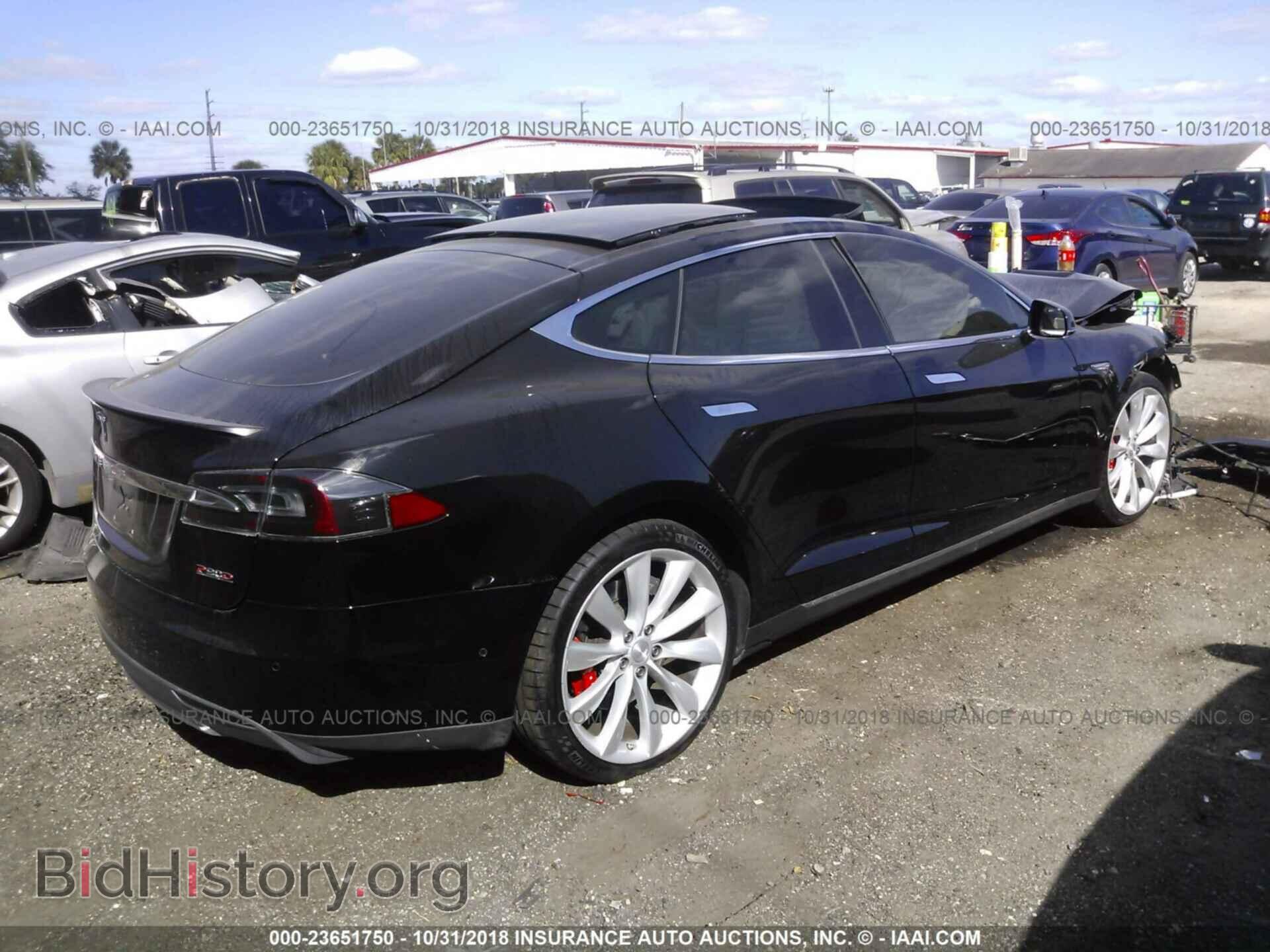 2015 TESLA MODEL S - VIN: 5YJSA1E47FF114918 - Photo 4