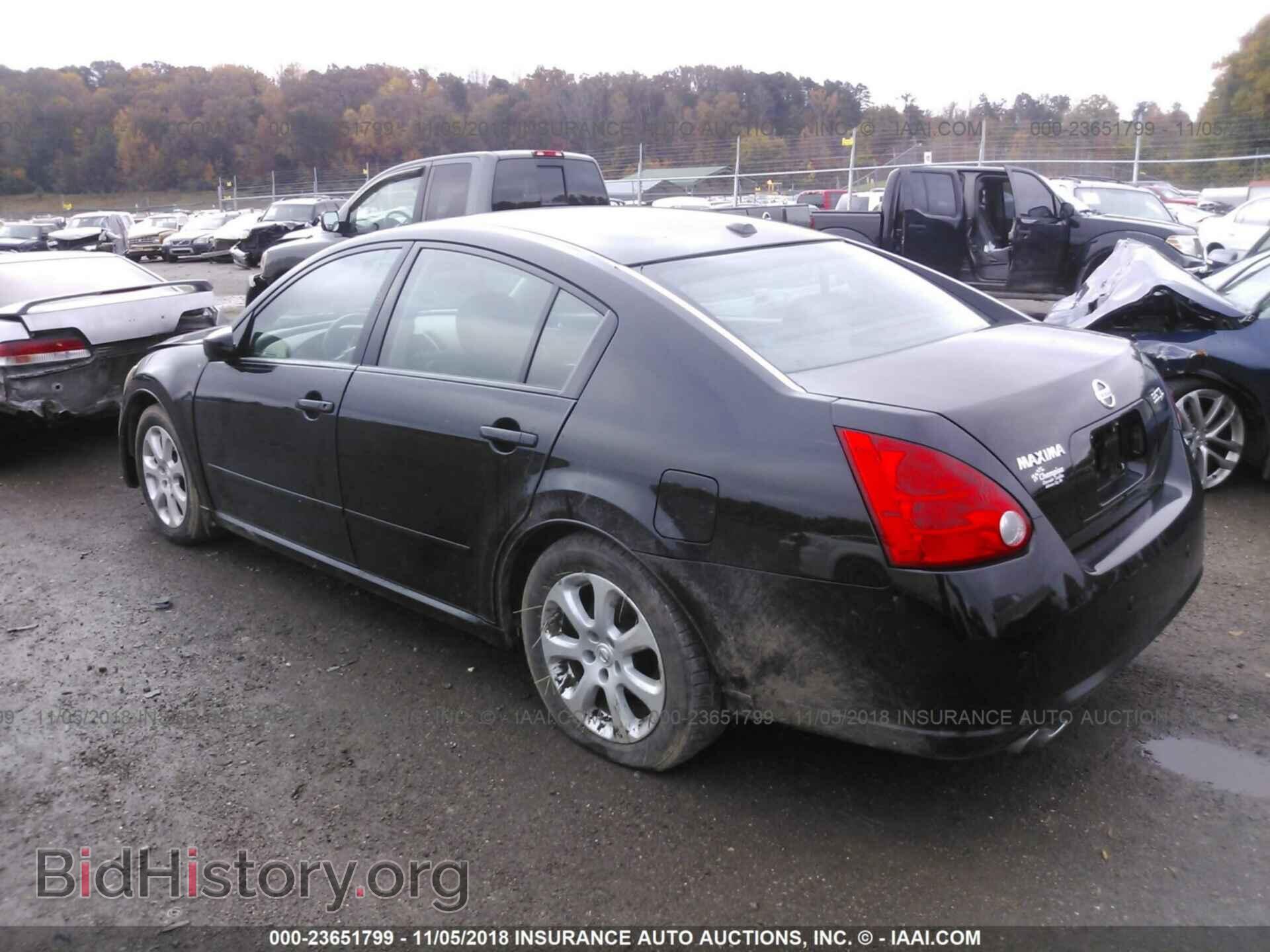 2008 NISSAN MAXIMA - VIN: 1N4BA41EX8C837264 - Фото 3