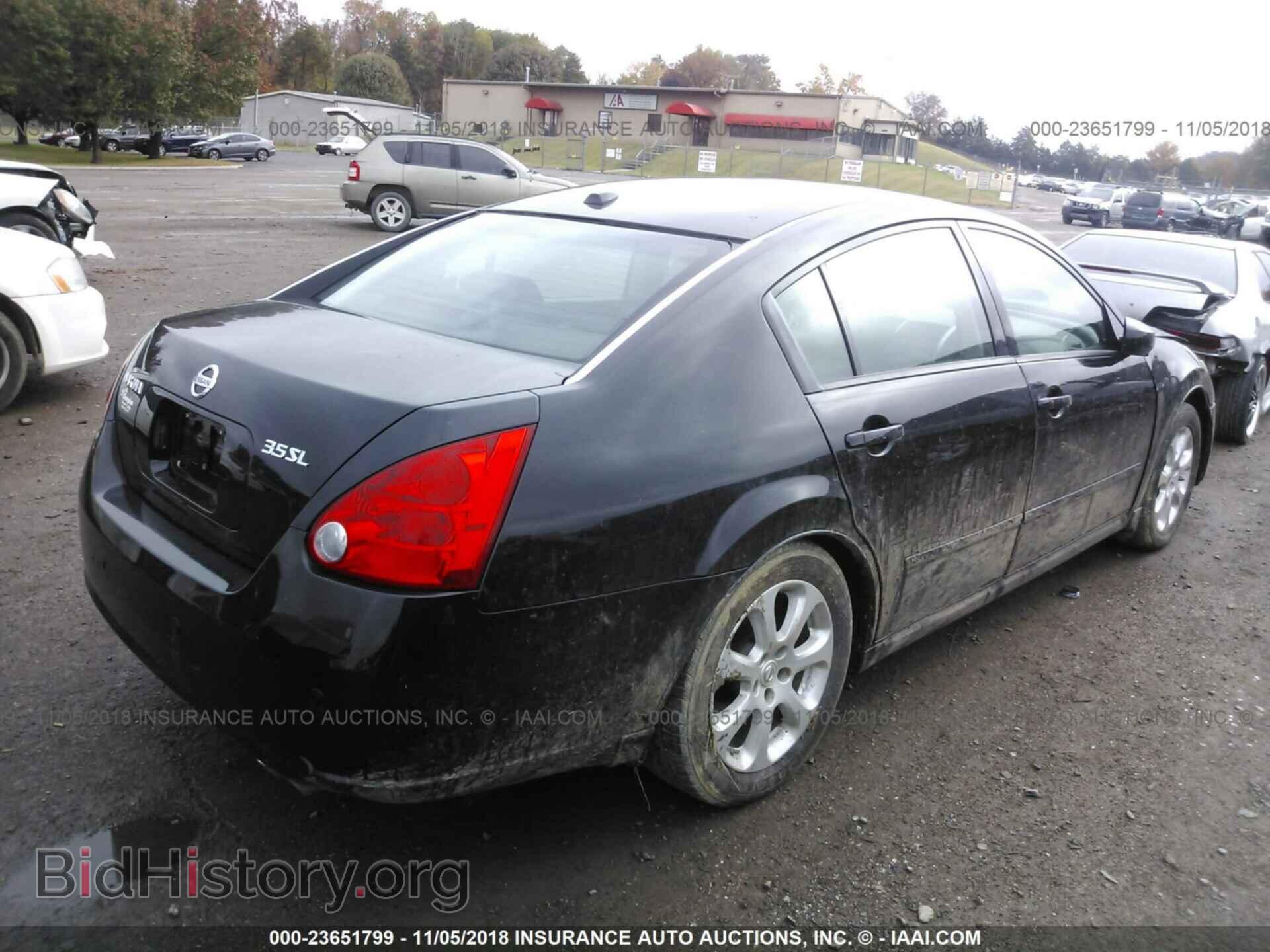 2008 NISSAN MAXIMA - VIN: 1N4BA41EX8C837264 - Фото 4