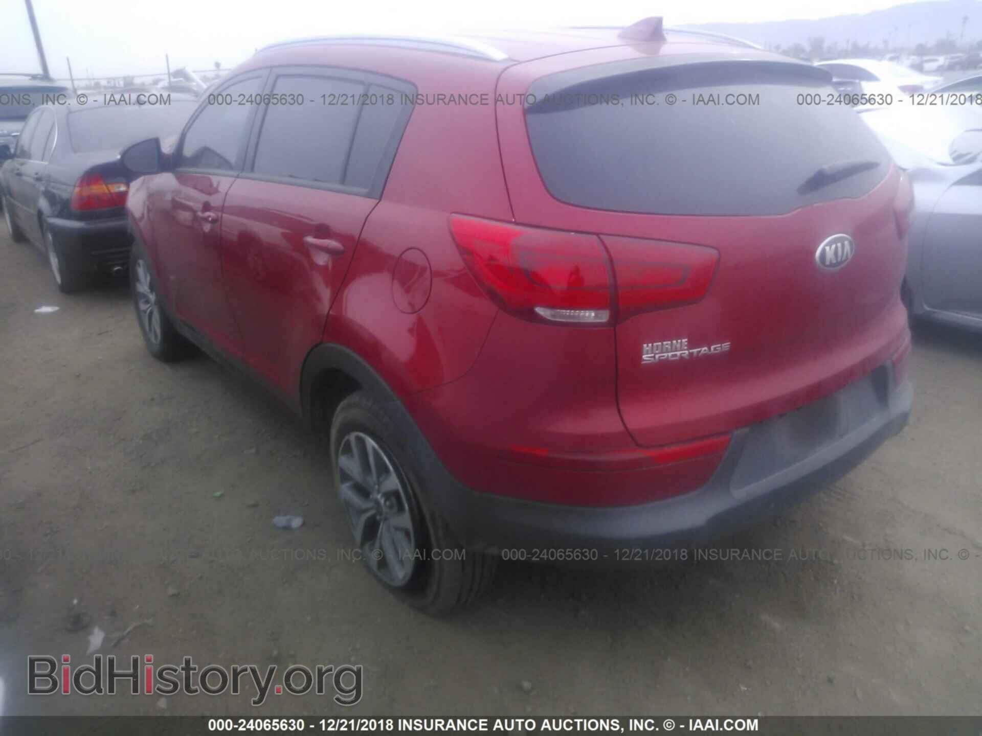 2014 KIA SPORTAGE - VIN: KNDPB3AC4E7568253 - Фото 3