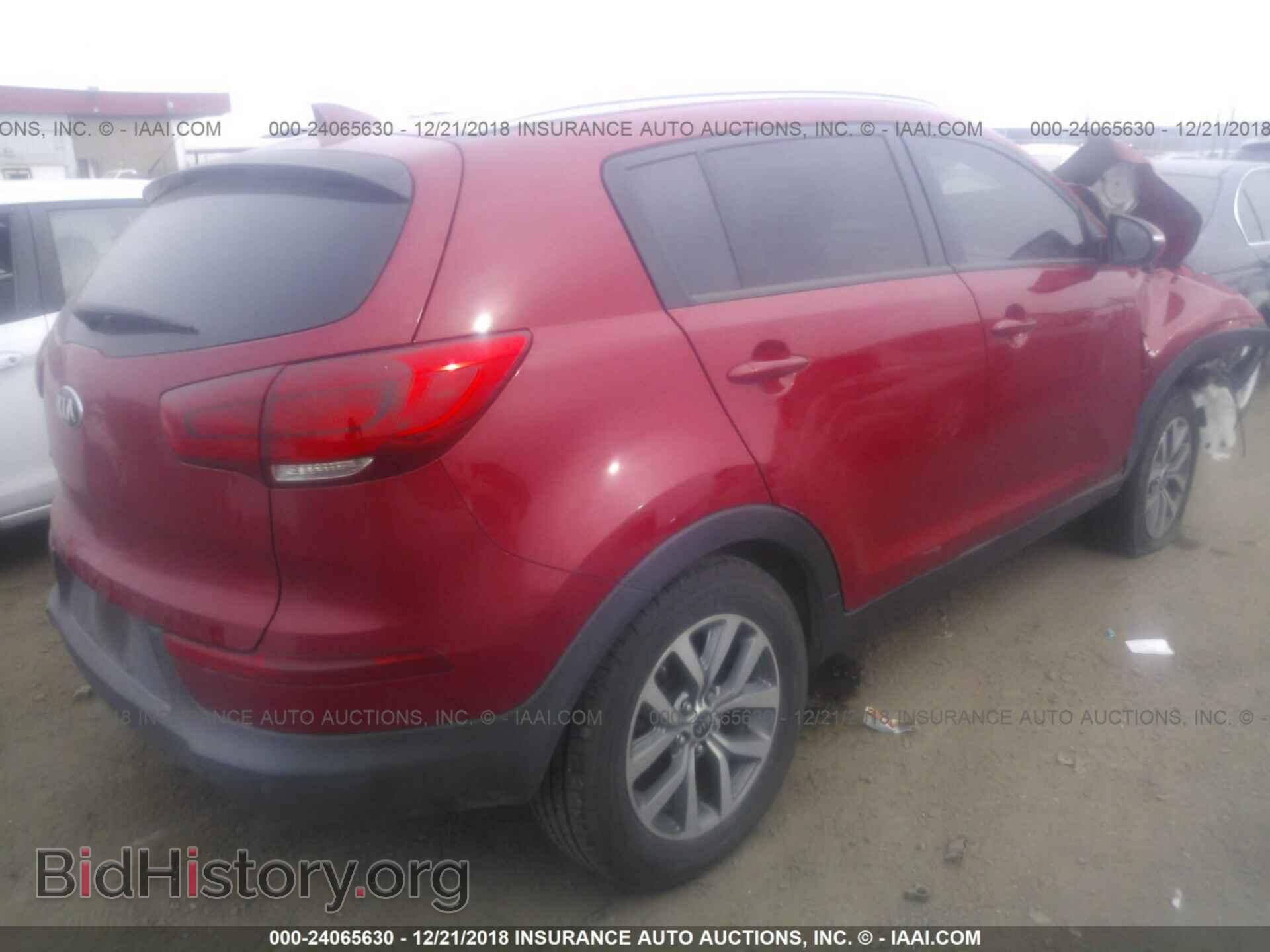 2014 KIA SPORTAGE - VIN: KNDPB3AC4E7568253 - Фото 4