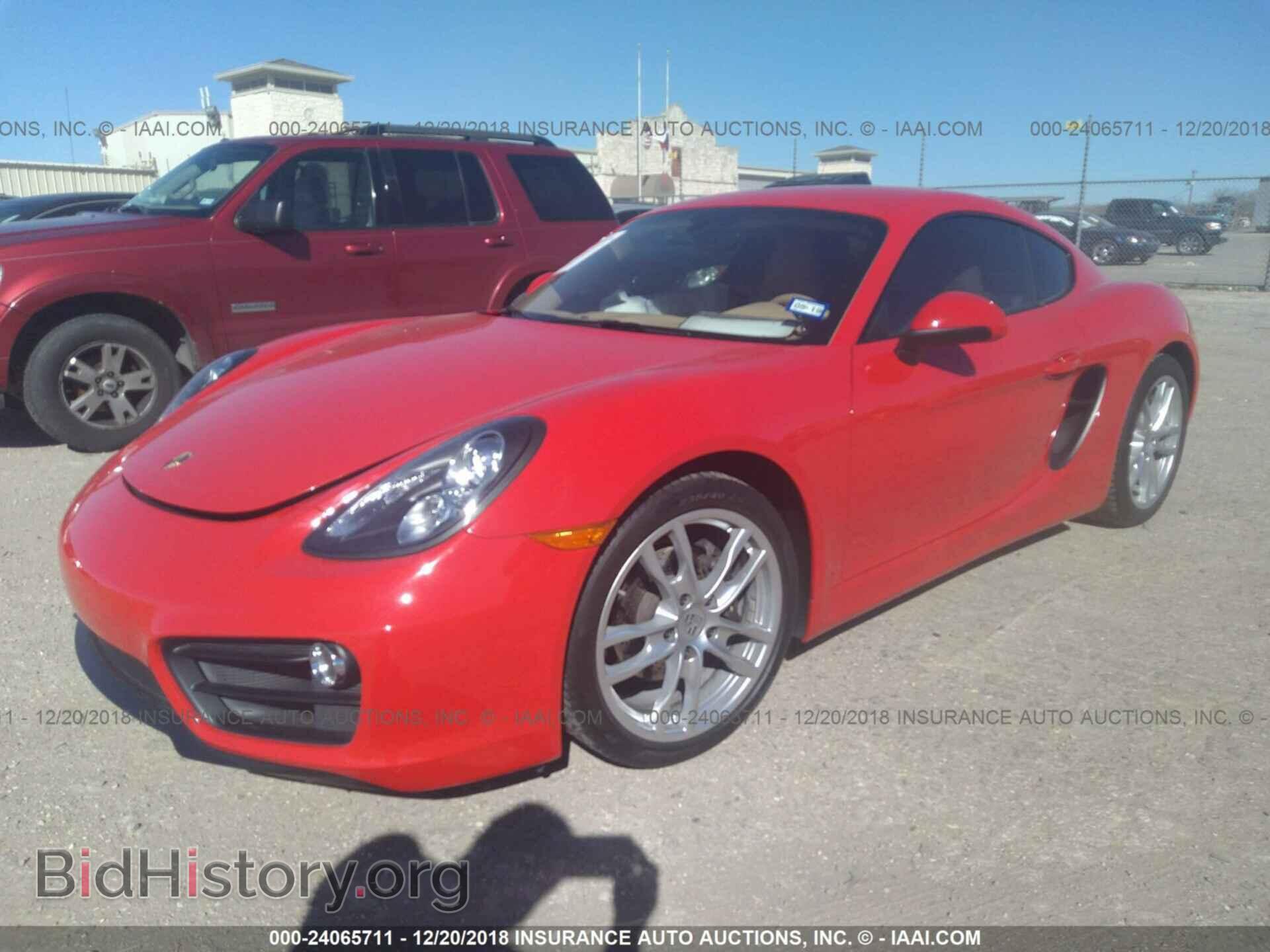 2015 PORSCHE CAYMAN - VIN: WP0AA2A88FK160562 - Фото 2