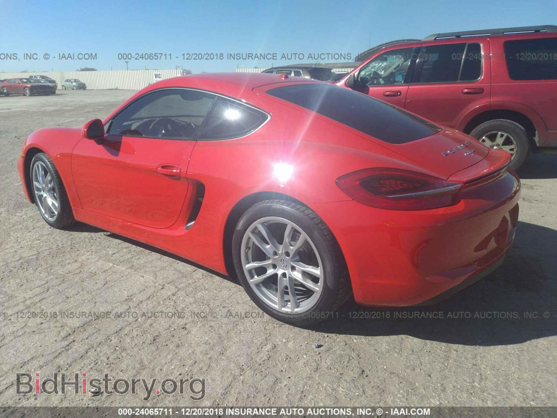 2015 PORSCHE CAYMAN - VIN: WP0AA2A88FK160562 - Фото 3