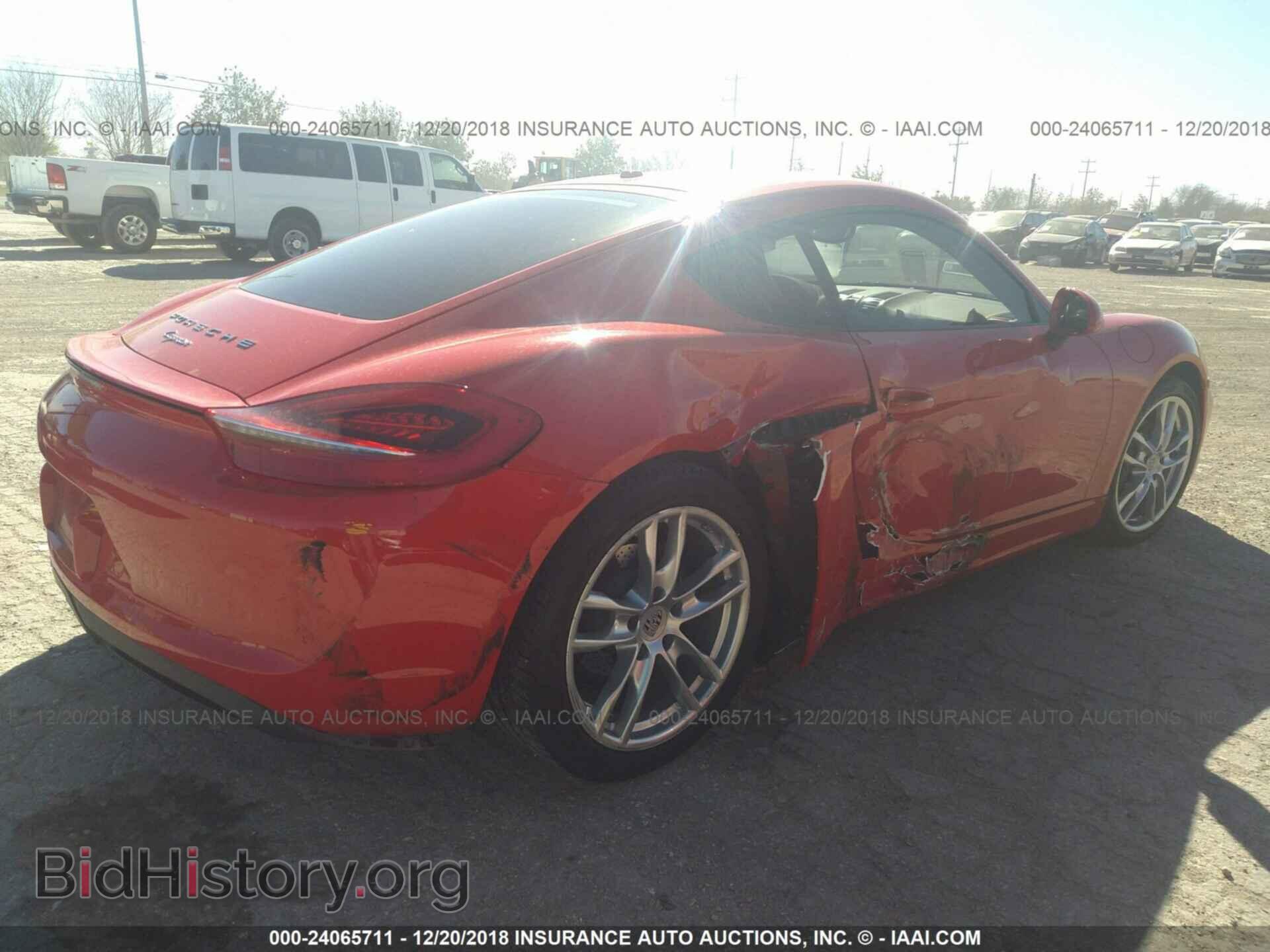 2015 PORSCHE CAYMAN - VIN: WP0AA2A88FK160562 - Фото 4