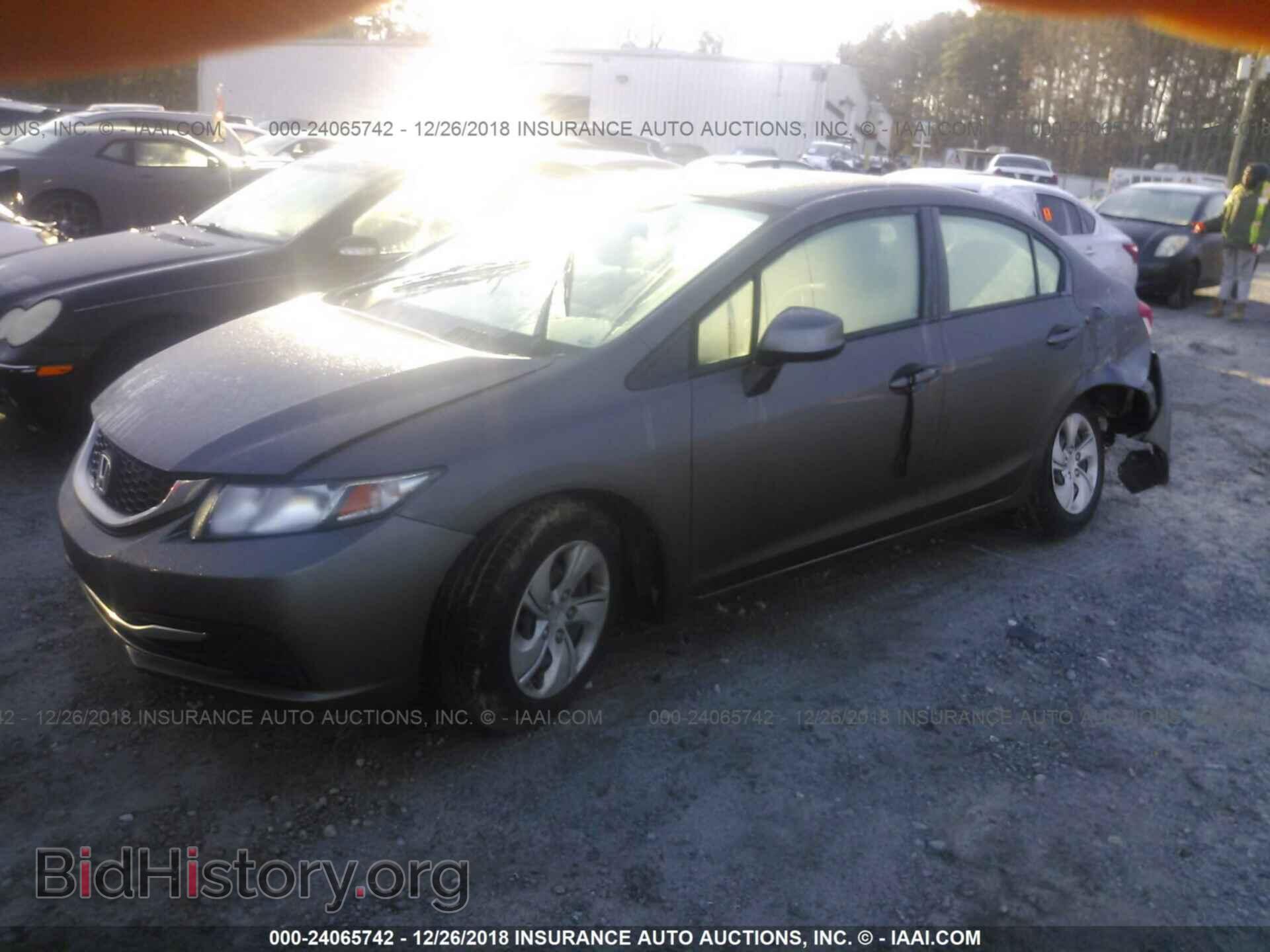 2013 HONDA CIVIC - VIN: 2HGFB2F59DH551775 - Фото 2