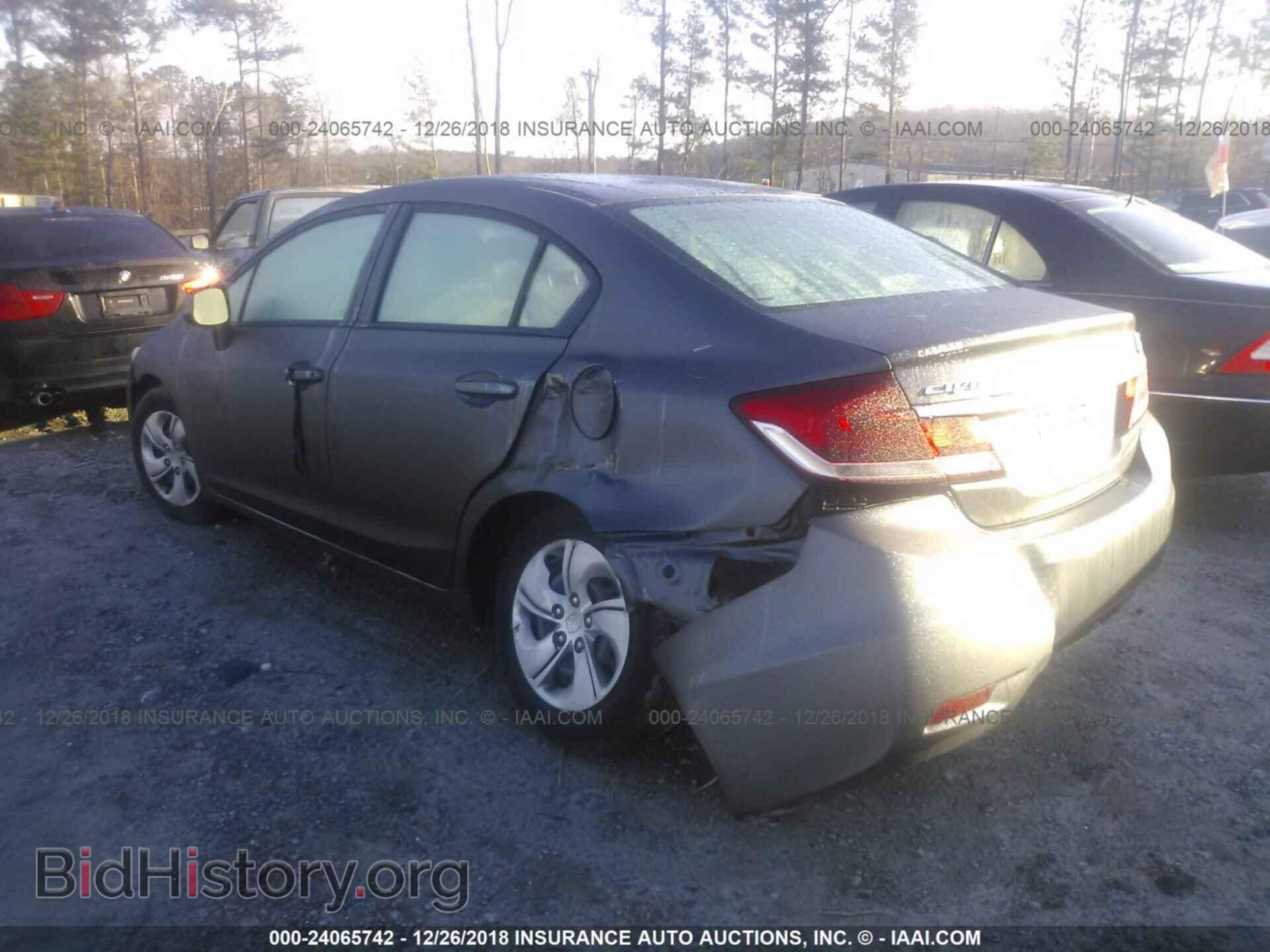 2013 HONDA CIVIC - VIN: 2HGFB2F59DH551775 - Фото 3