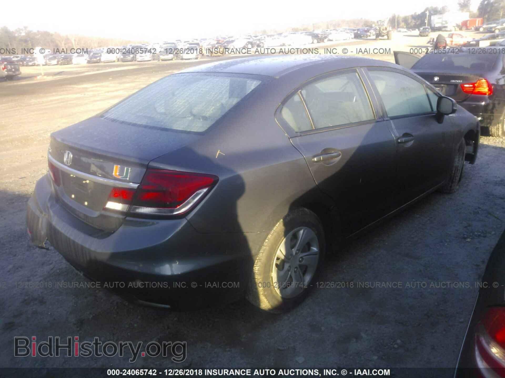 2013 HONDA CIVIC - VIN: 2HGFB2F59DH551775 - Фото 4