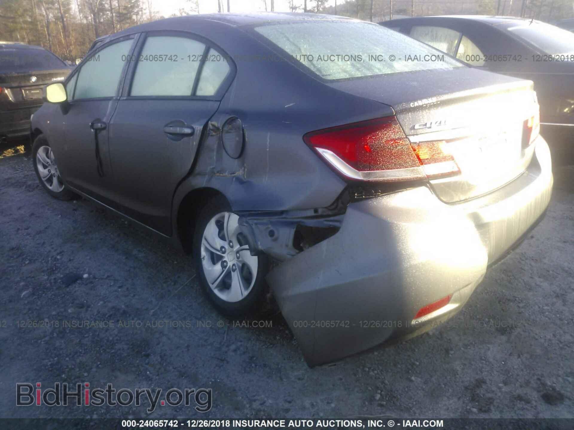 2013 HONDA CIVIC - VIN: 2HGFB2F59DH551775 - Фото 6