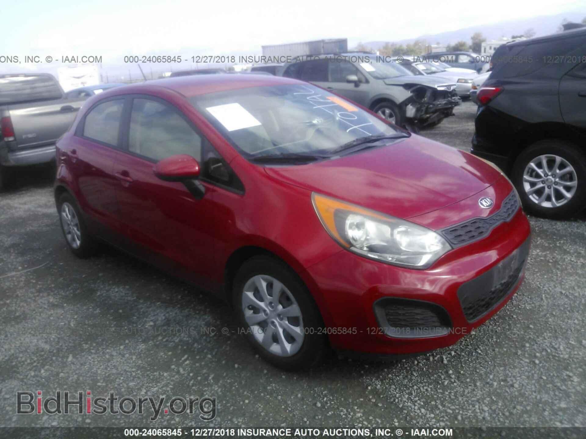 Photo KNADM5A3XD6203716 - KIA RIO 2013