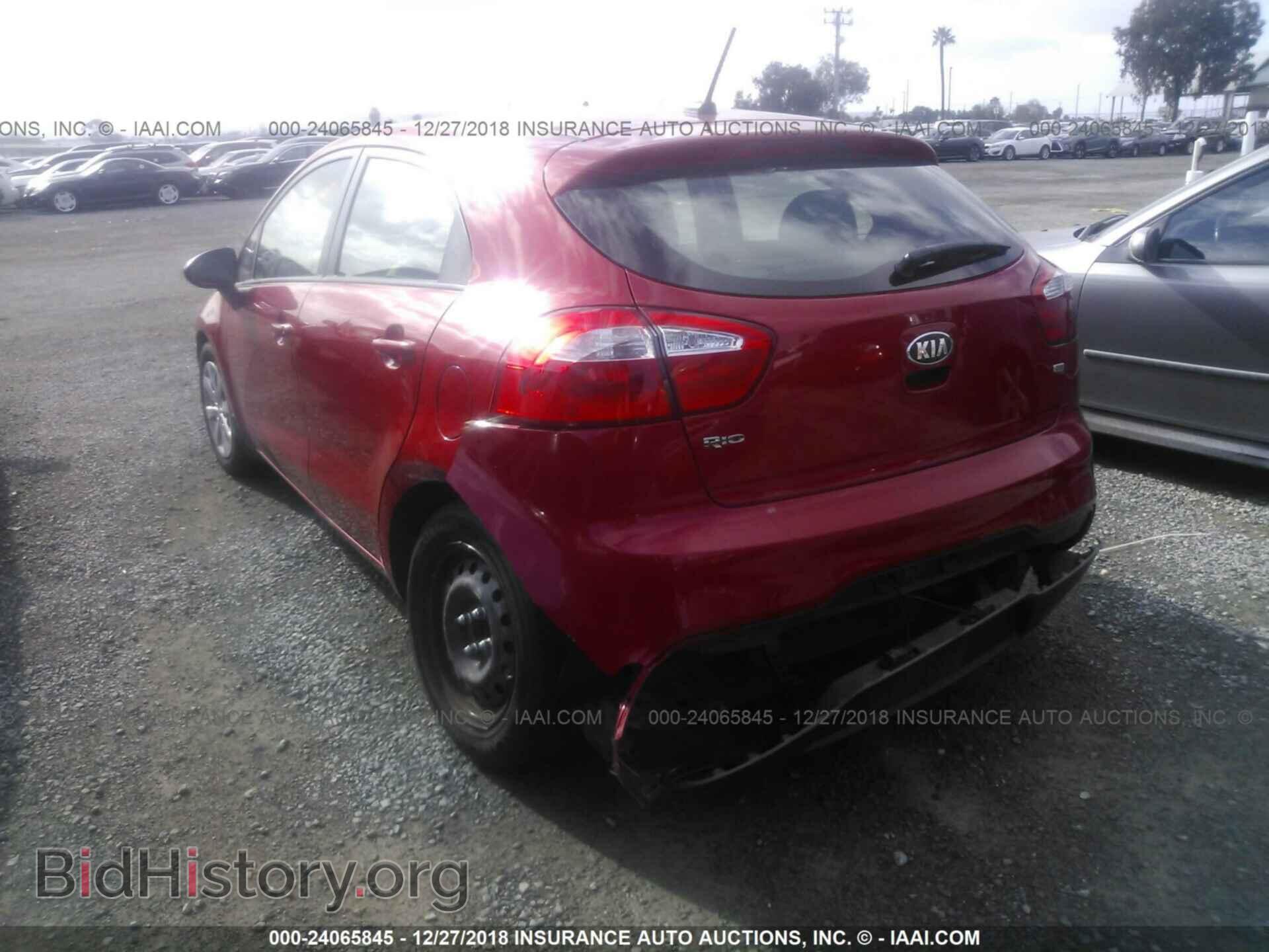 2013 KIA RIO - VIN: KNADM5A3XD6203716 - Фото 3