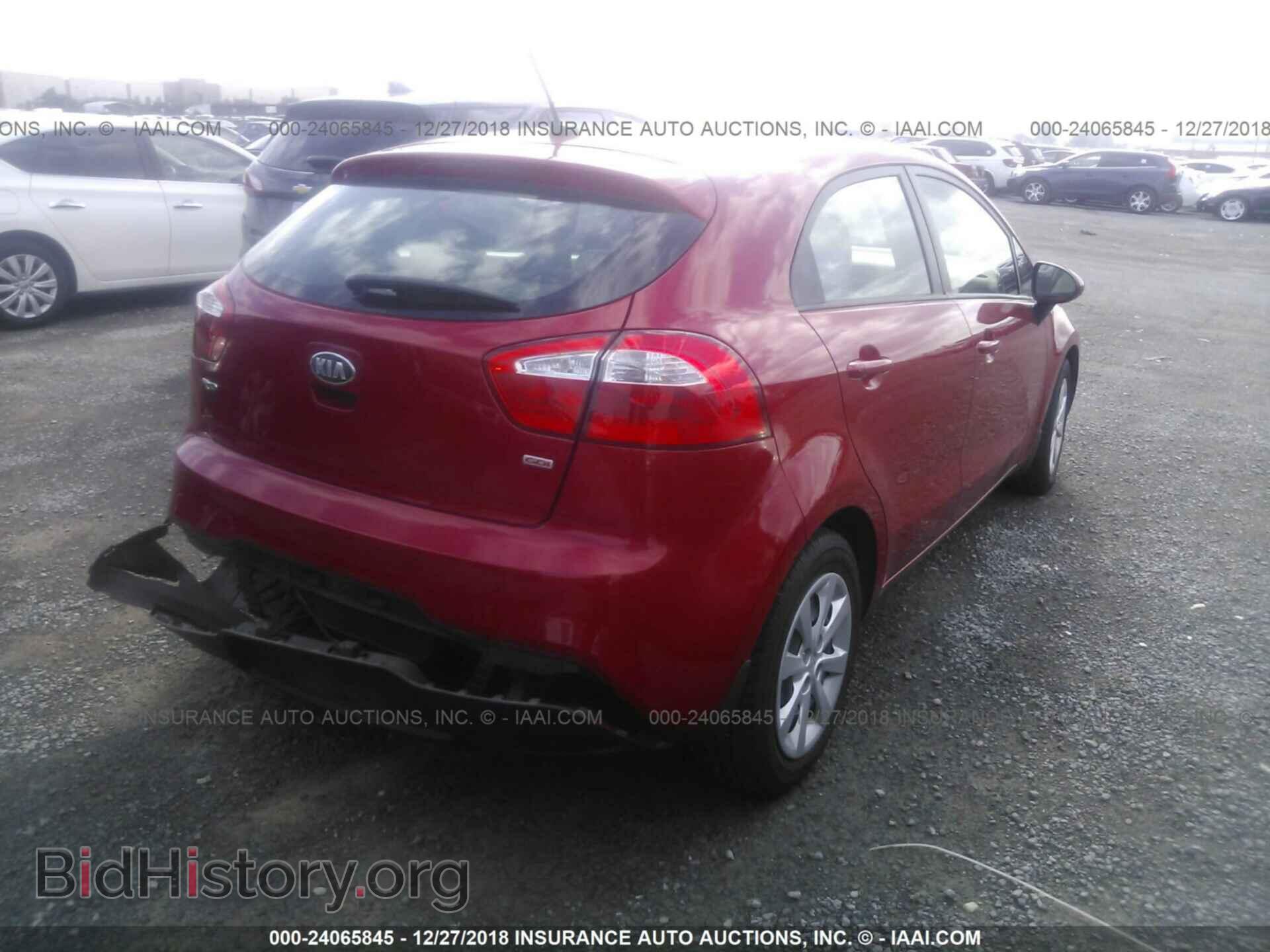 2013 KIA RIO - VIN: KNADM5A3XD6203716 - Фото 4