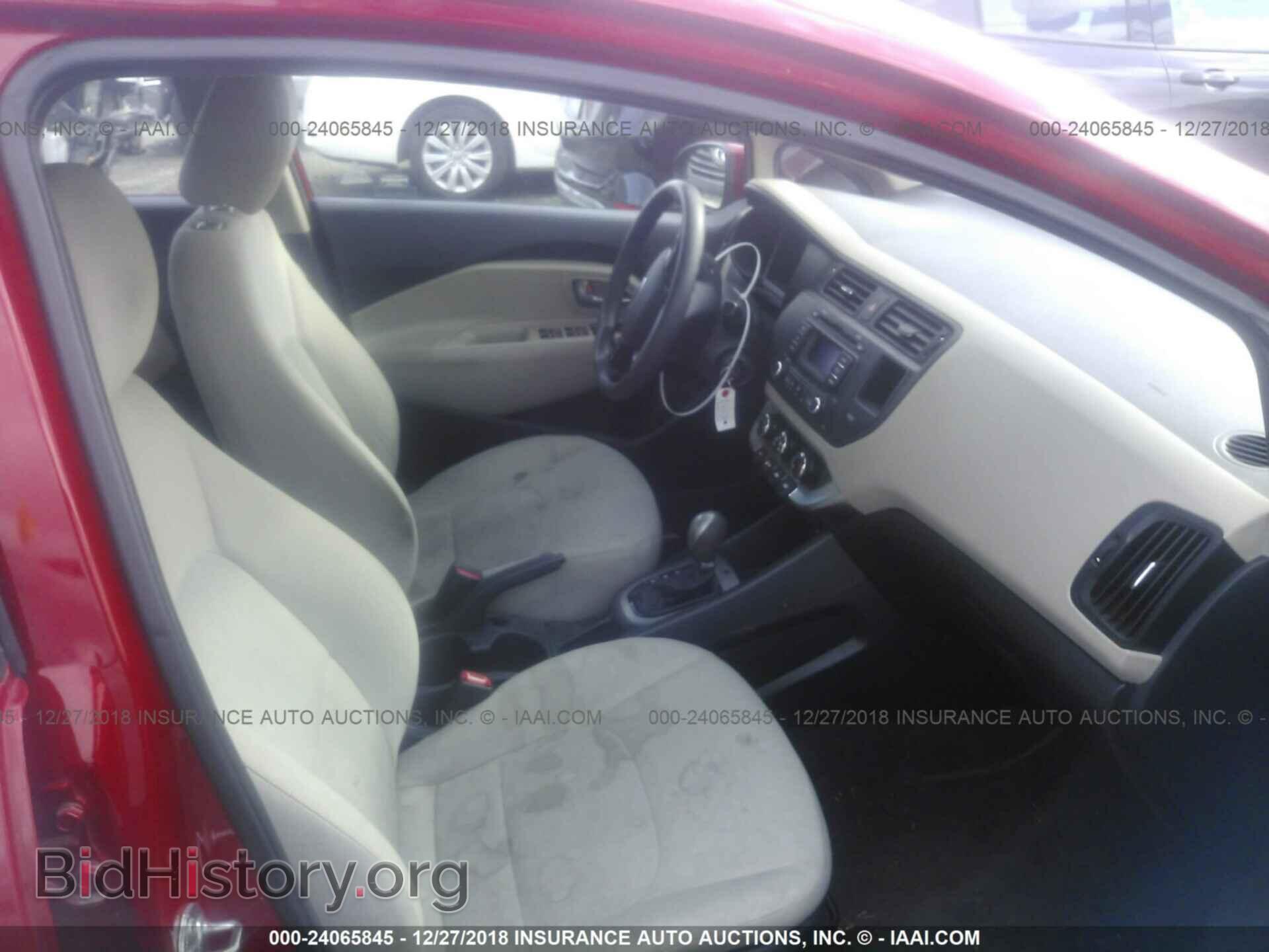 2013 KIA RIO - VIN: KNADM5A3XD6203716 - Фото 5
