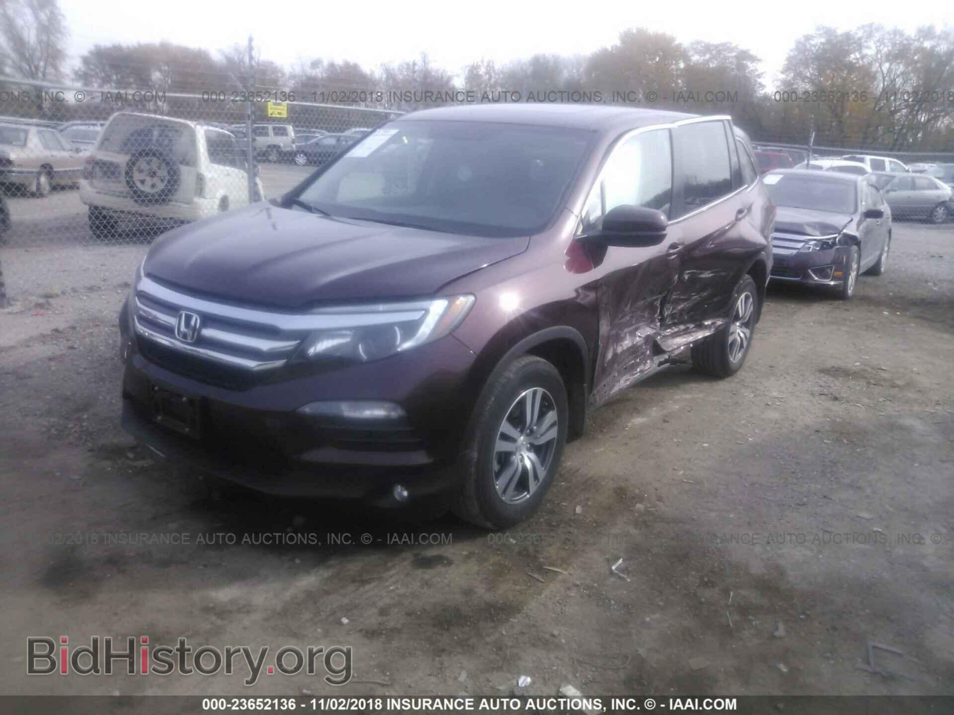2017 HONDA PILOT - VIN: 5FNYF6H53HB027694 - Фото 2