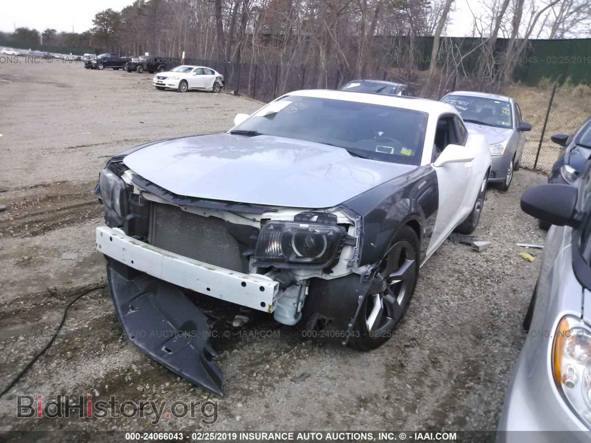 2012 CHEVROLET CAMARO - VIN: 2G1FT1EW3C9189914 - Фото 2