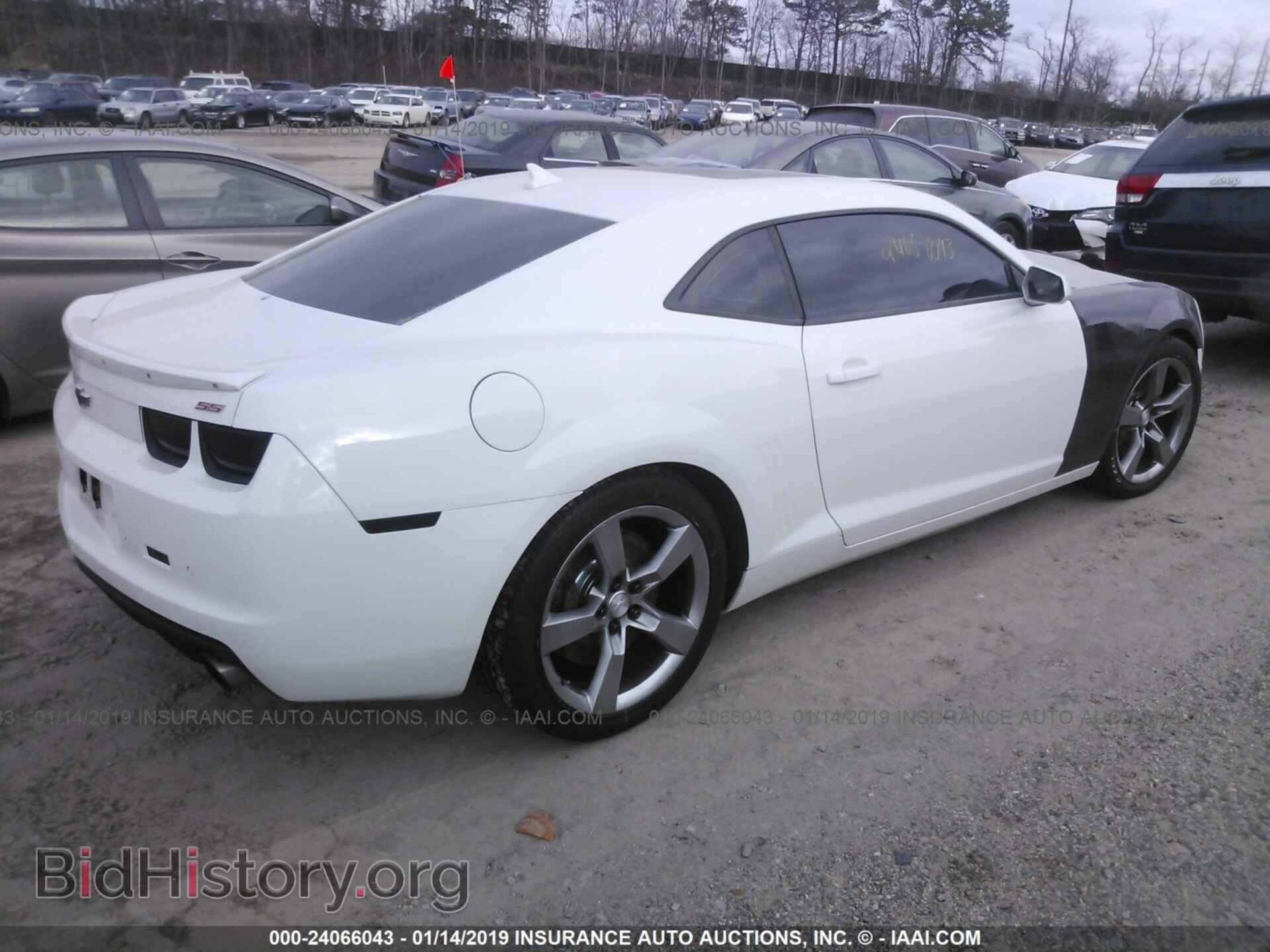 2012 CHEVROLET CAMARO - VIN: 2G1FT1EW3C9189914 - Фото 4