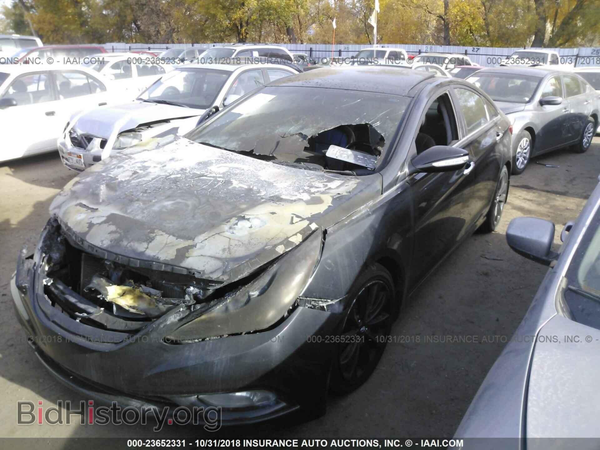 2012 HYUNDAI SONATA - VIN: 5NPEC4AB6CH447654 - Фото 2