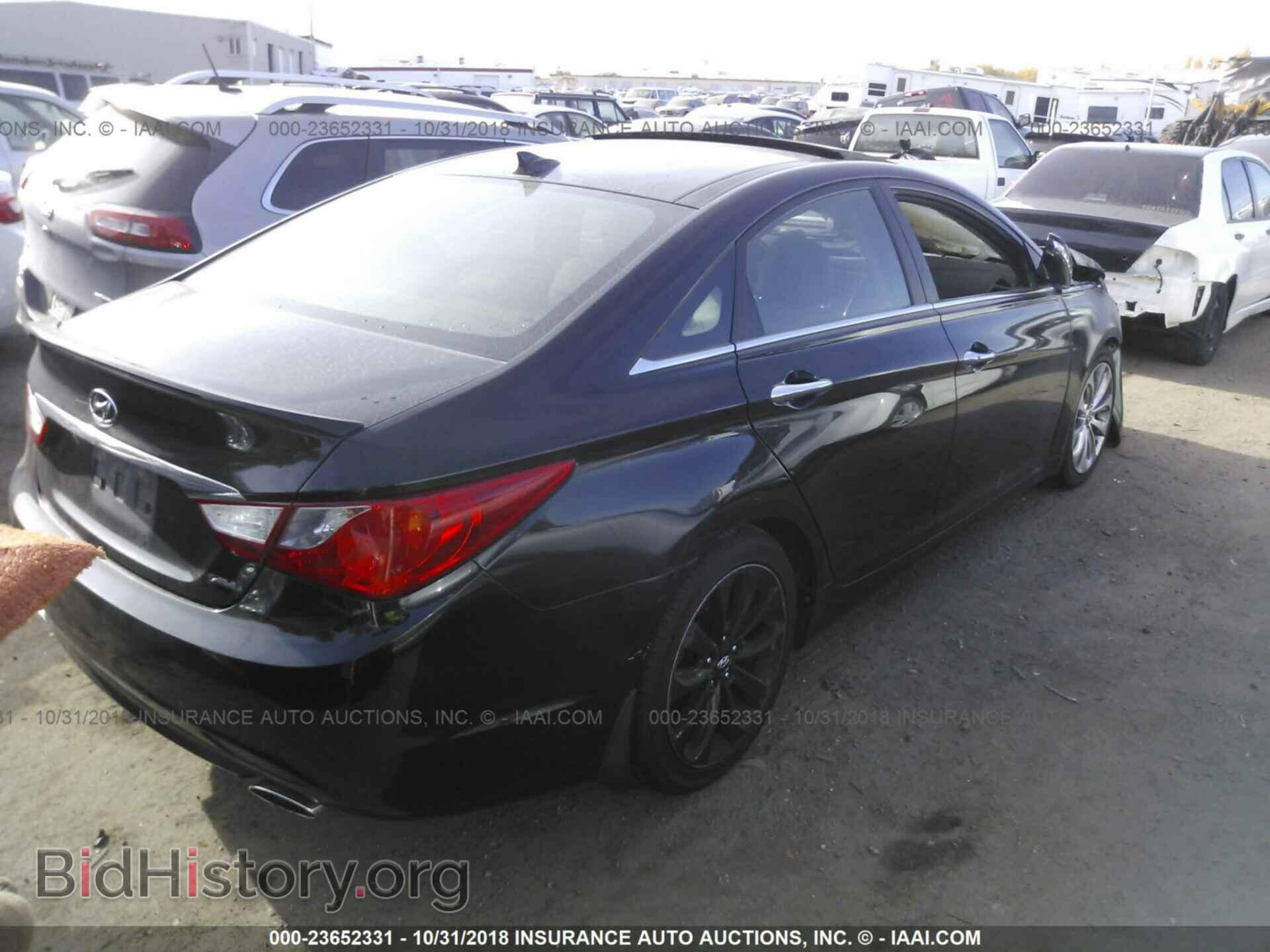 2012 HYUNDAI SONATA - VIN: 5NPEC4AB6CH447654 - Фото 4