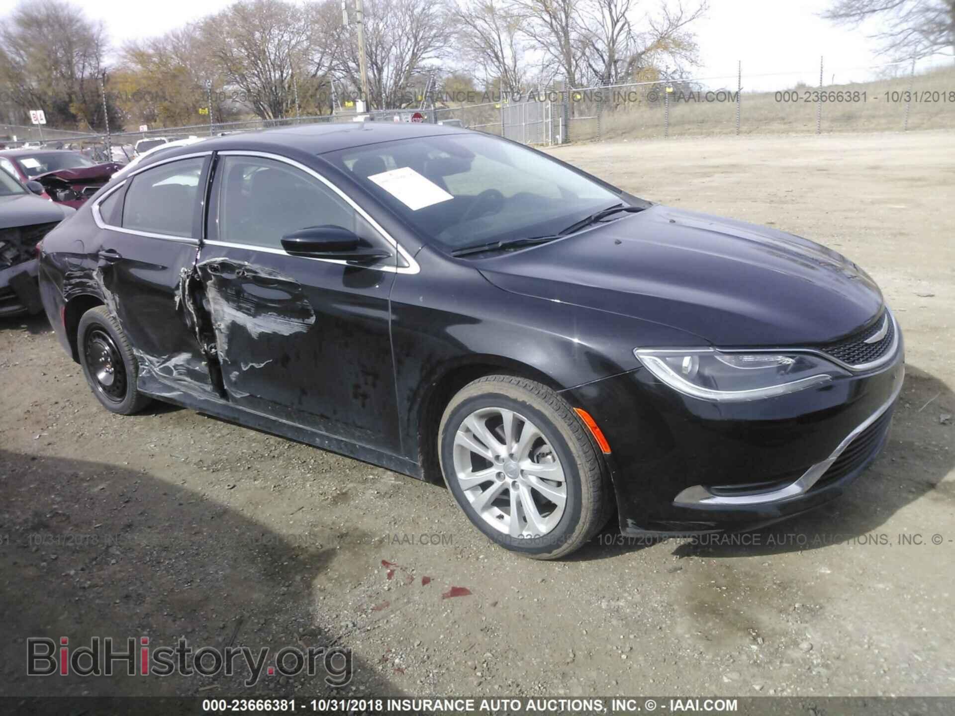 Фотография 1C3CCCAB8GN115176 - CHRYSLER 200 2016
