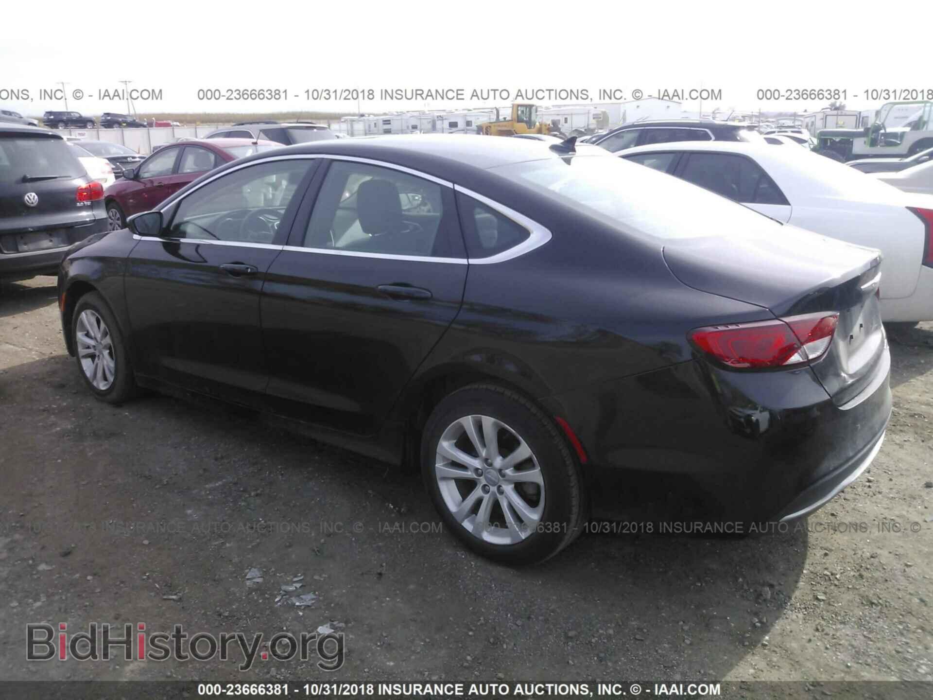2016 CHRYSLER 200 - VIN: 1C3CCCAB8GN115176 - Фото 3