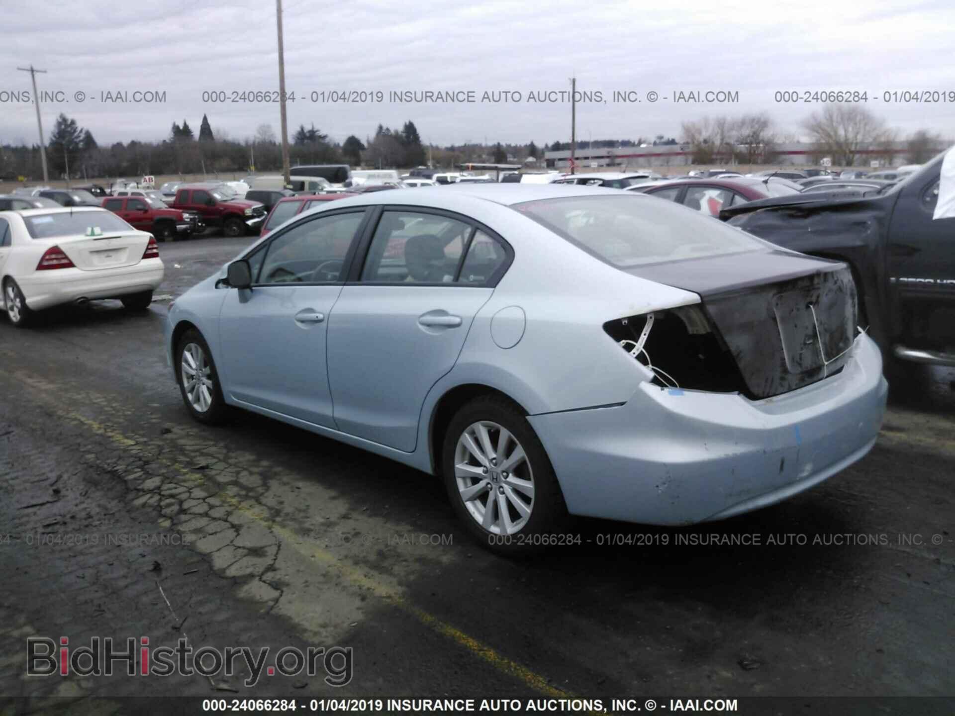 2012 HONDA CIVIC - VIN: 2HGFB2F94CH528034 - Photo 3