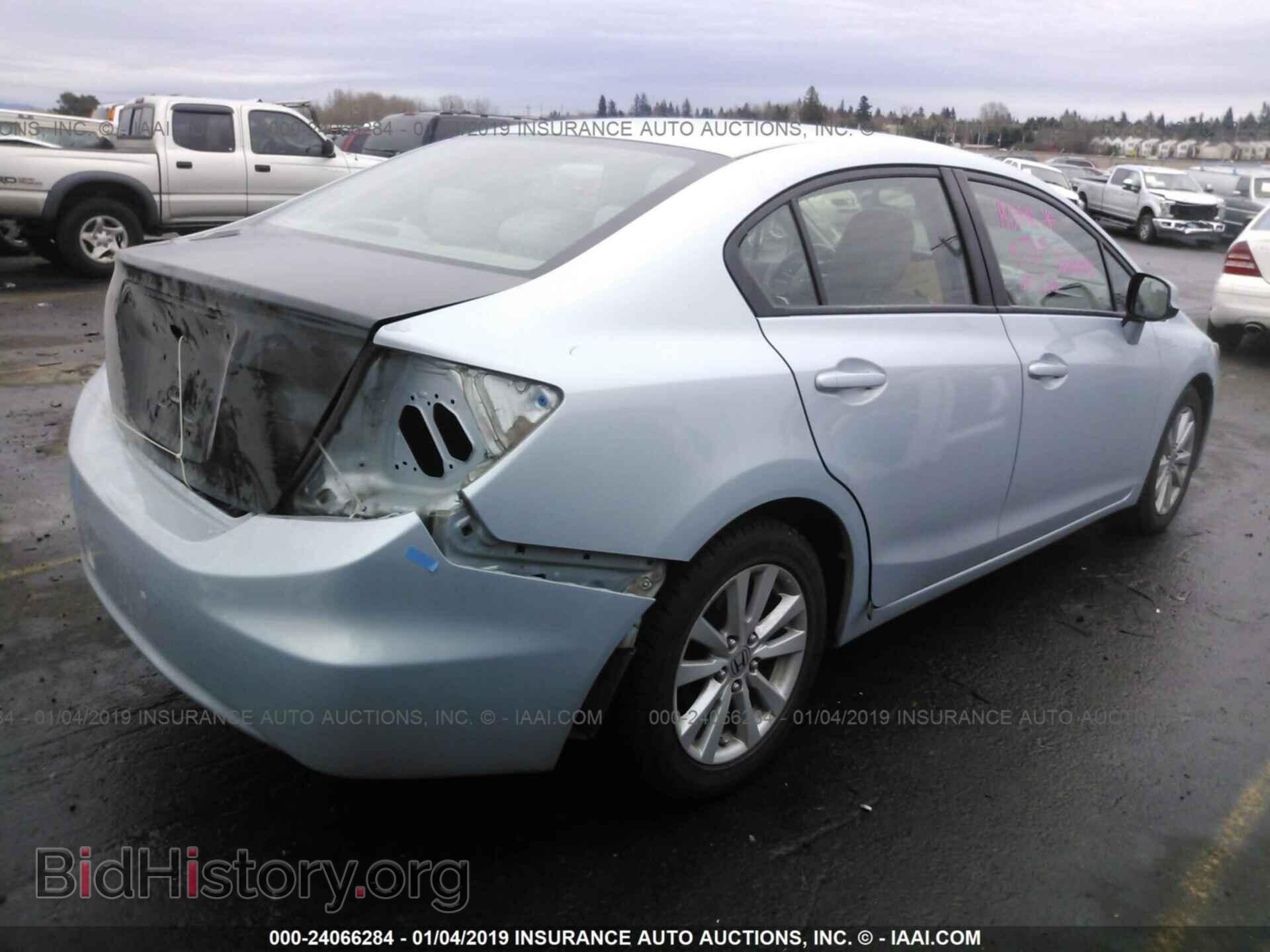 2012 HONDA CIVIC - VIN: 2HGFB2F94CH528034 - Photo 4