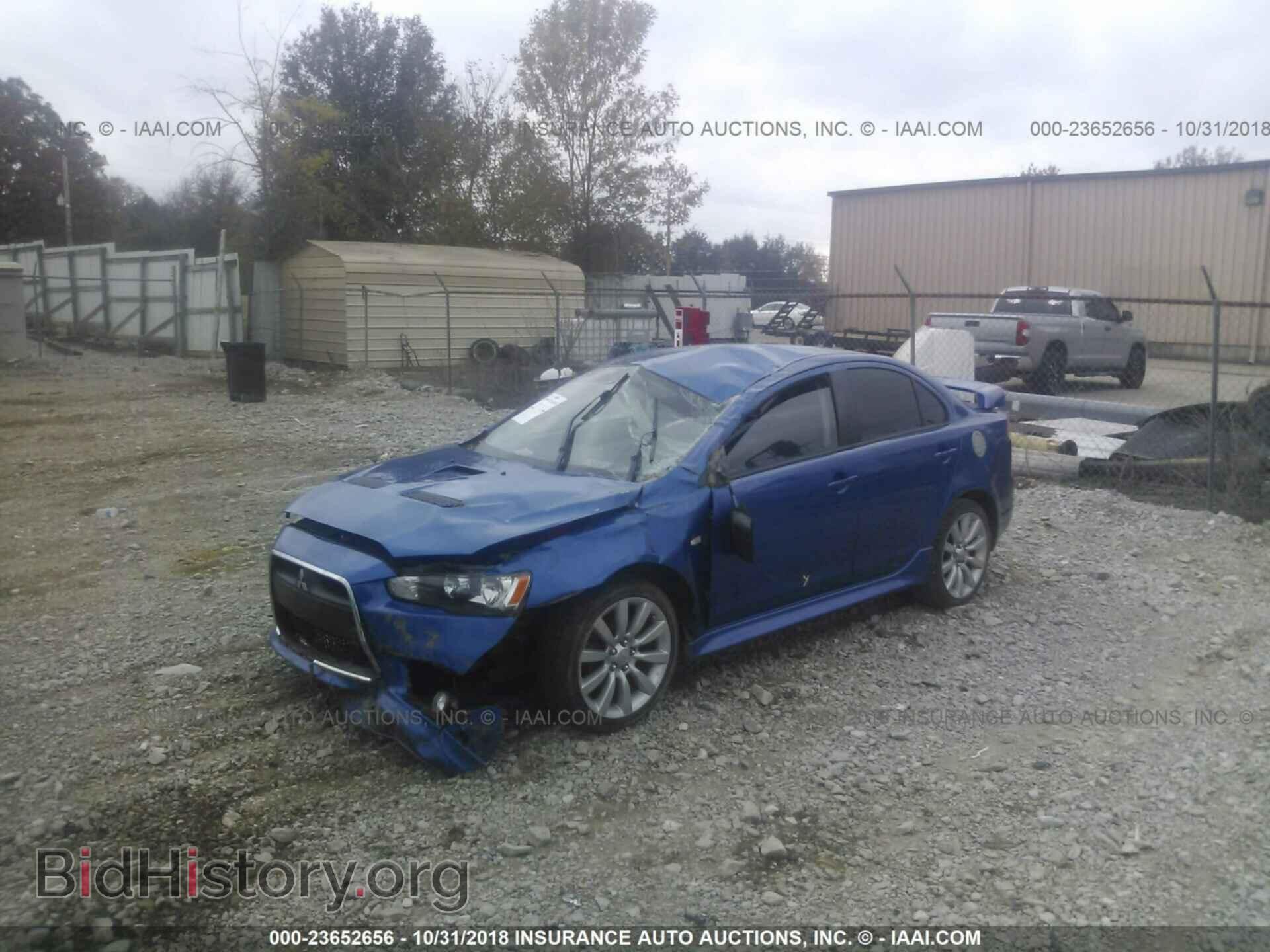 2010 MITSUBISHI LANCER - VIN: JA32V6FV7AU029035 - Фото 2