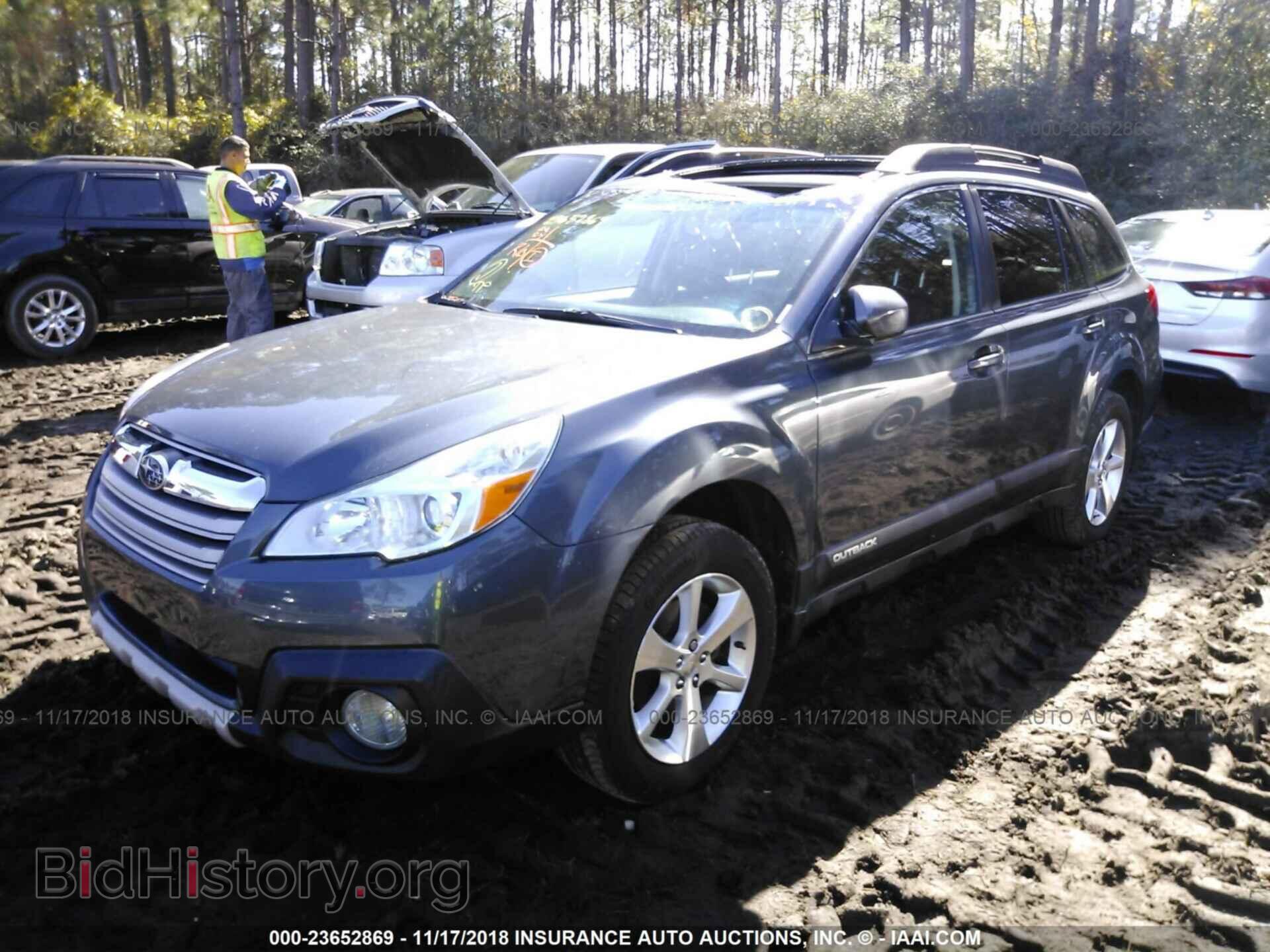 2014 SUBARU OUTBACK - VIN: 4S4BRBLC2E3317747 - Фото 2