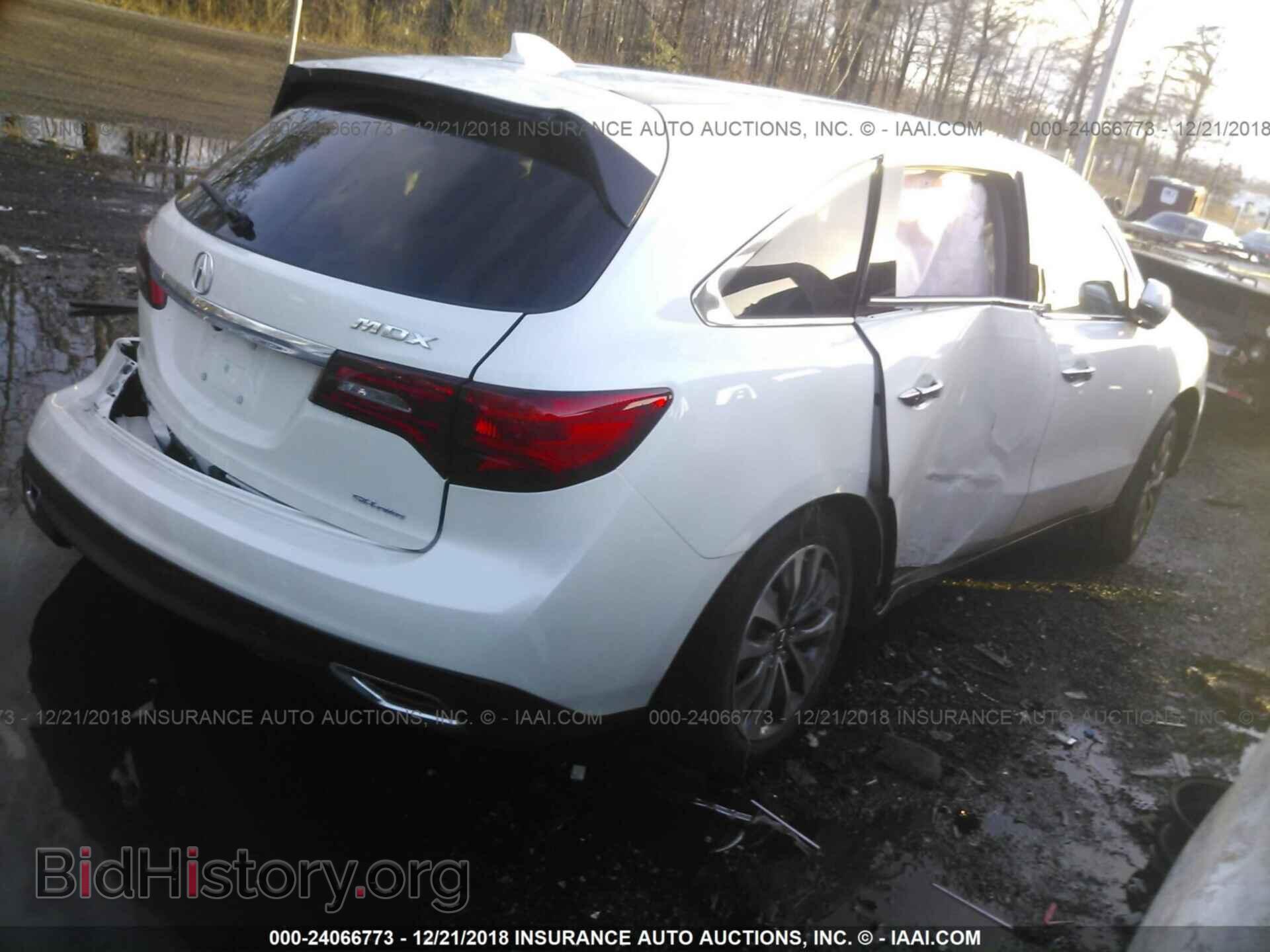 2016 ACURA MDX - VIN: 5FRYD4H45GB031065 - Фото 4