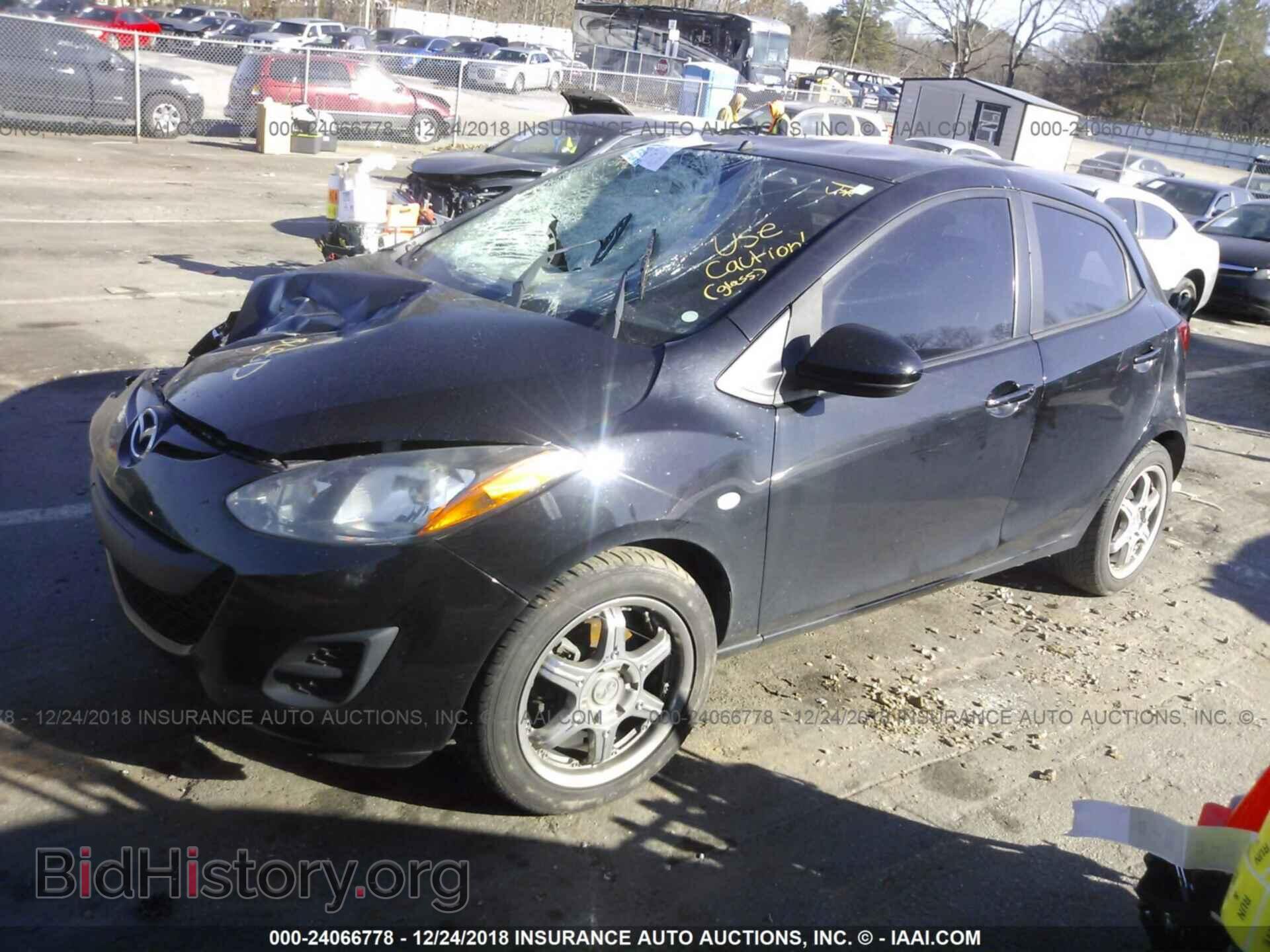 2013 MAZDA MAZDA2 - VIN: JM1DE1KY0D0170313 - Фото 2
