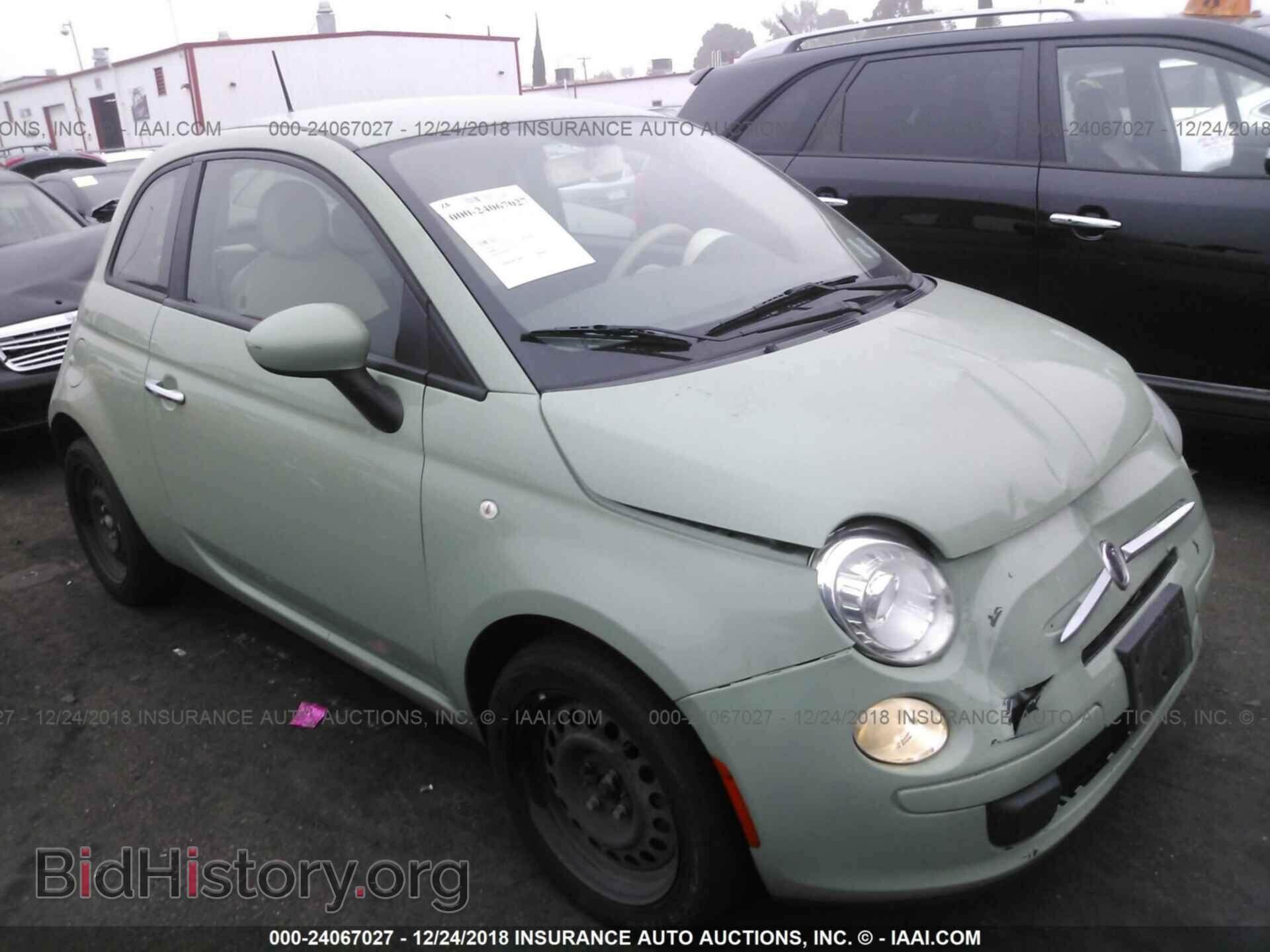 Photo 3C3CFFAR3CT370852 - FIAT 500 2012