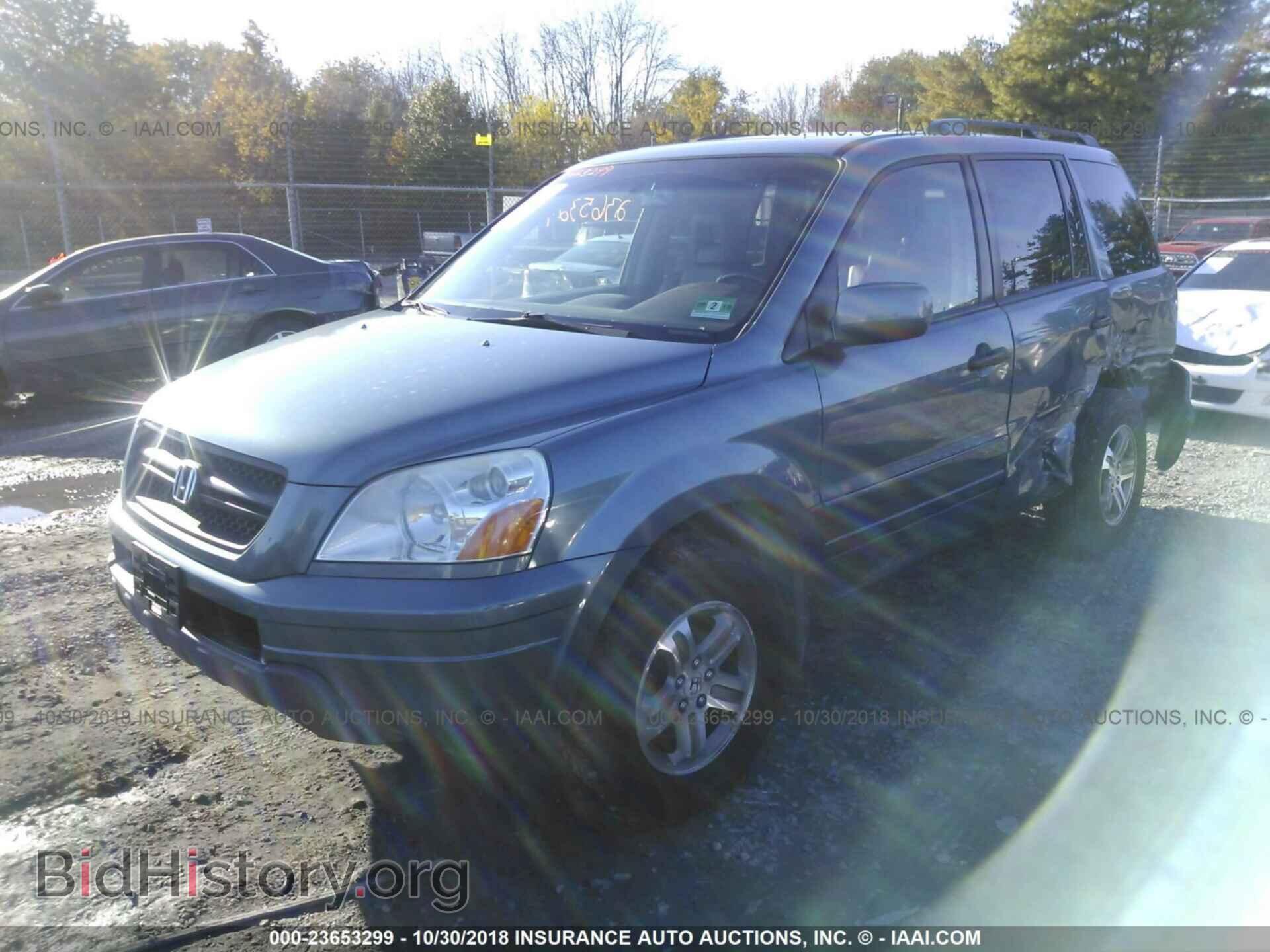 2005 HONDA PILOT - VIN: 5FNYF18525B030861 - Фото 2
