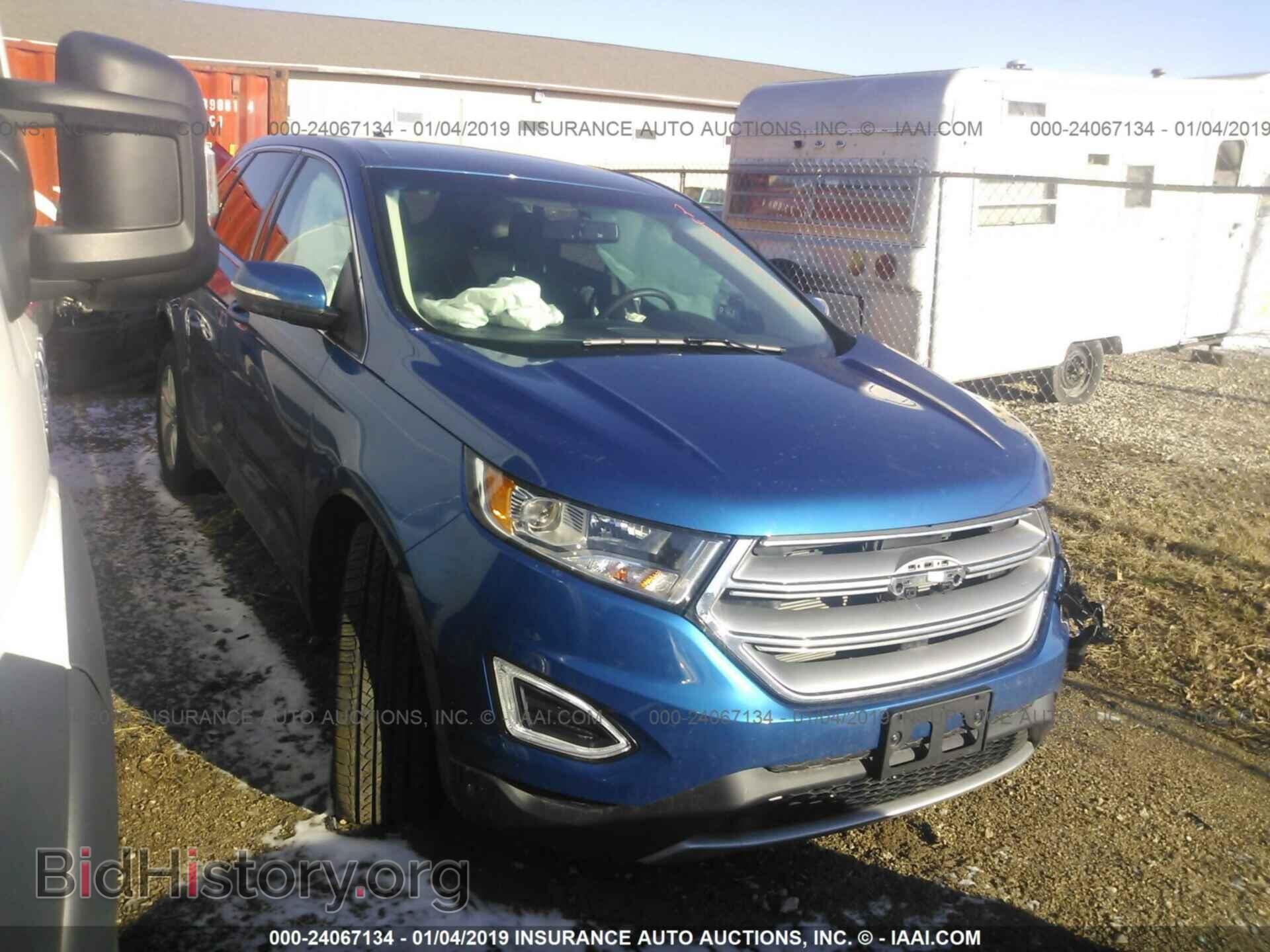 Фотография 2FMPK4J88JBB23867 - FORD EDGE 2018