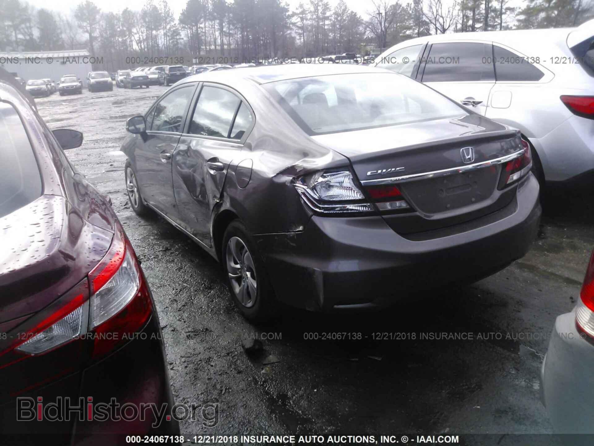 2013 HONDA CIVIC - VIN: 19XFB2F52DE291486 - Фото 3
