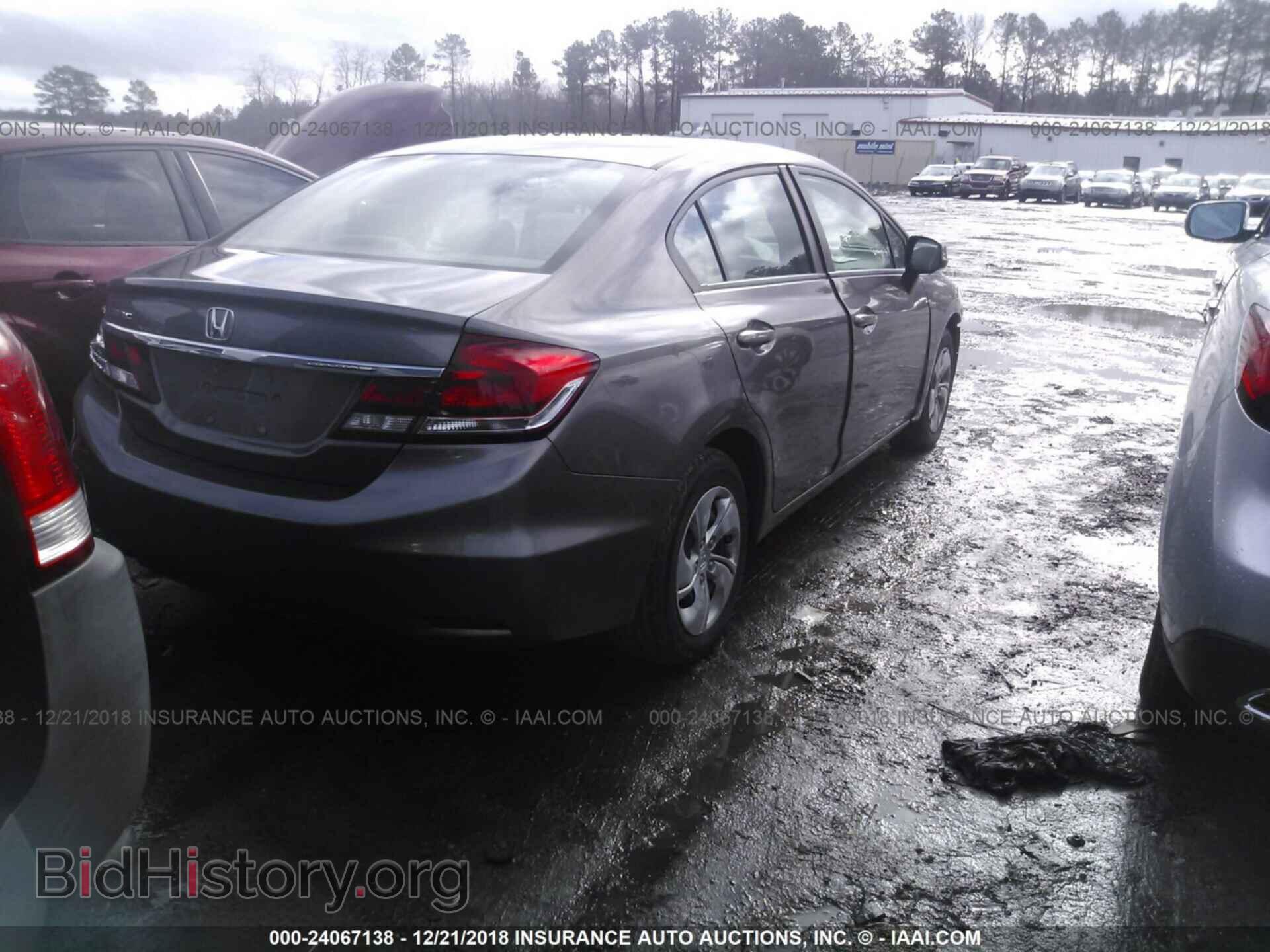 2013 HONDA CIVIC - VIN: 19XFB2F52DE291486 - Фото 4
