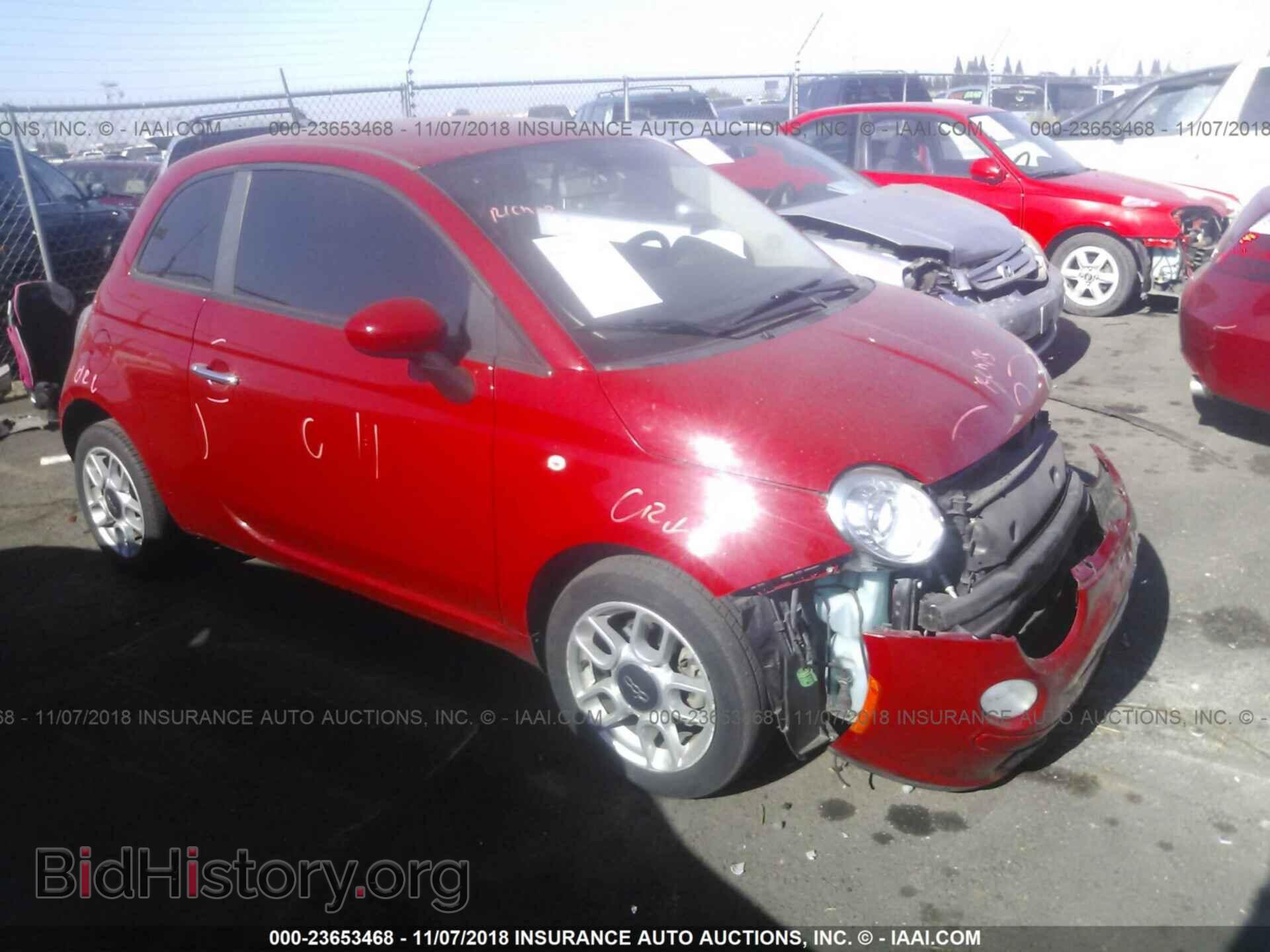 Photo 3C3CFFAR5DT606063 - FIAT 500 2013