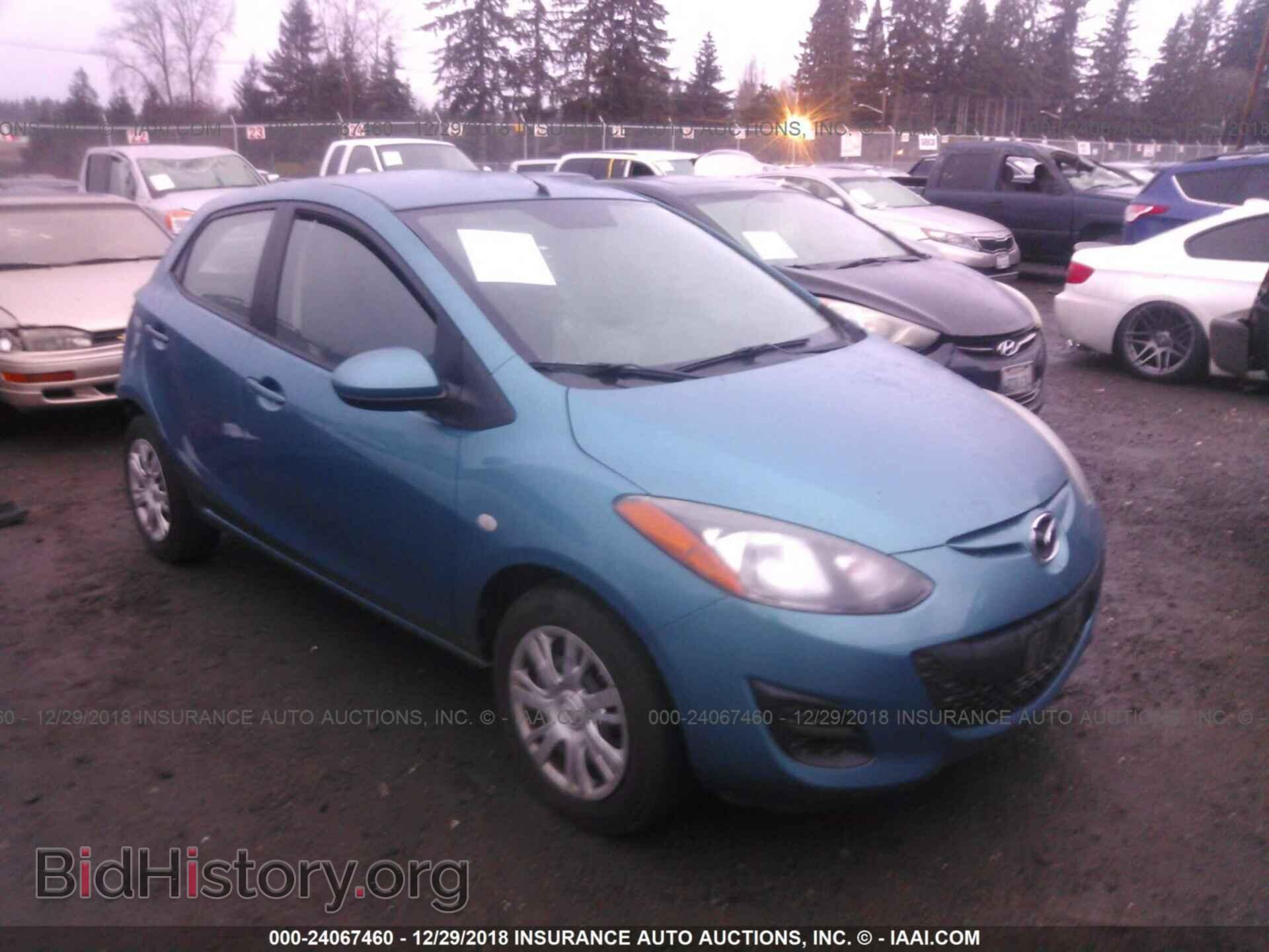 Photo JM1DE1KZ5C0151862 - MAZDA MAZDA2 2012