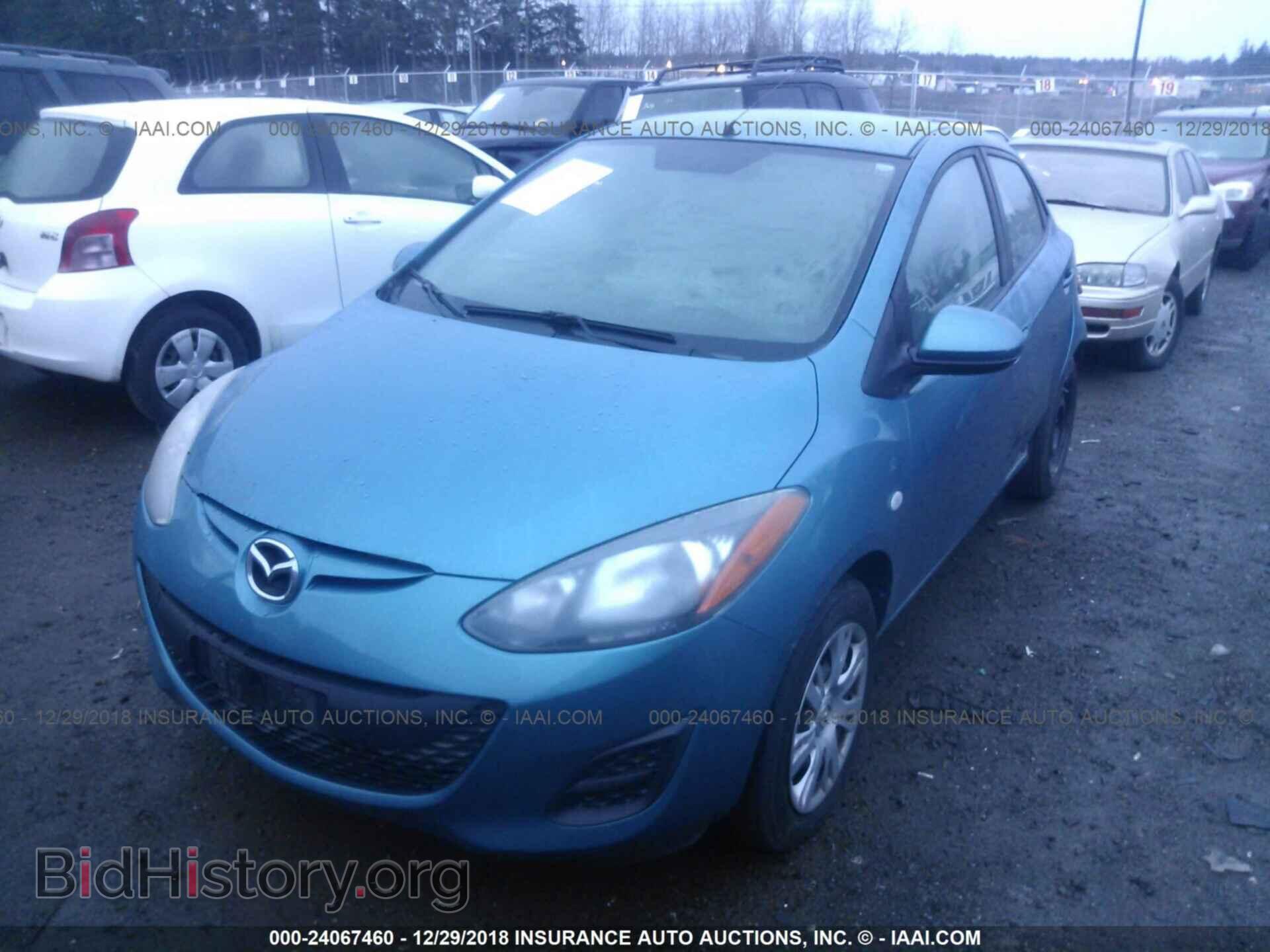 2012 MAZDA MAZDA2 - VIN: JM1DE1KZ5C0151862 - Фото 2
